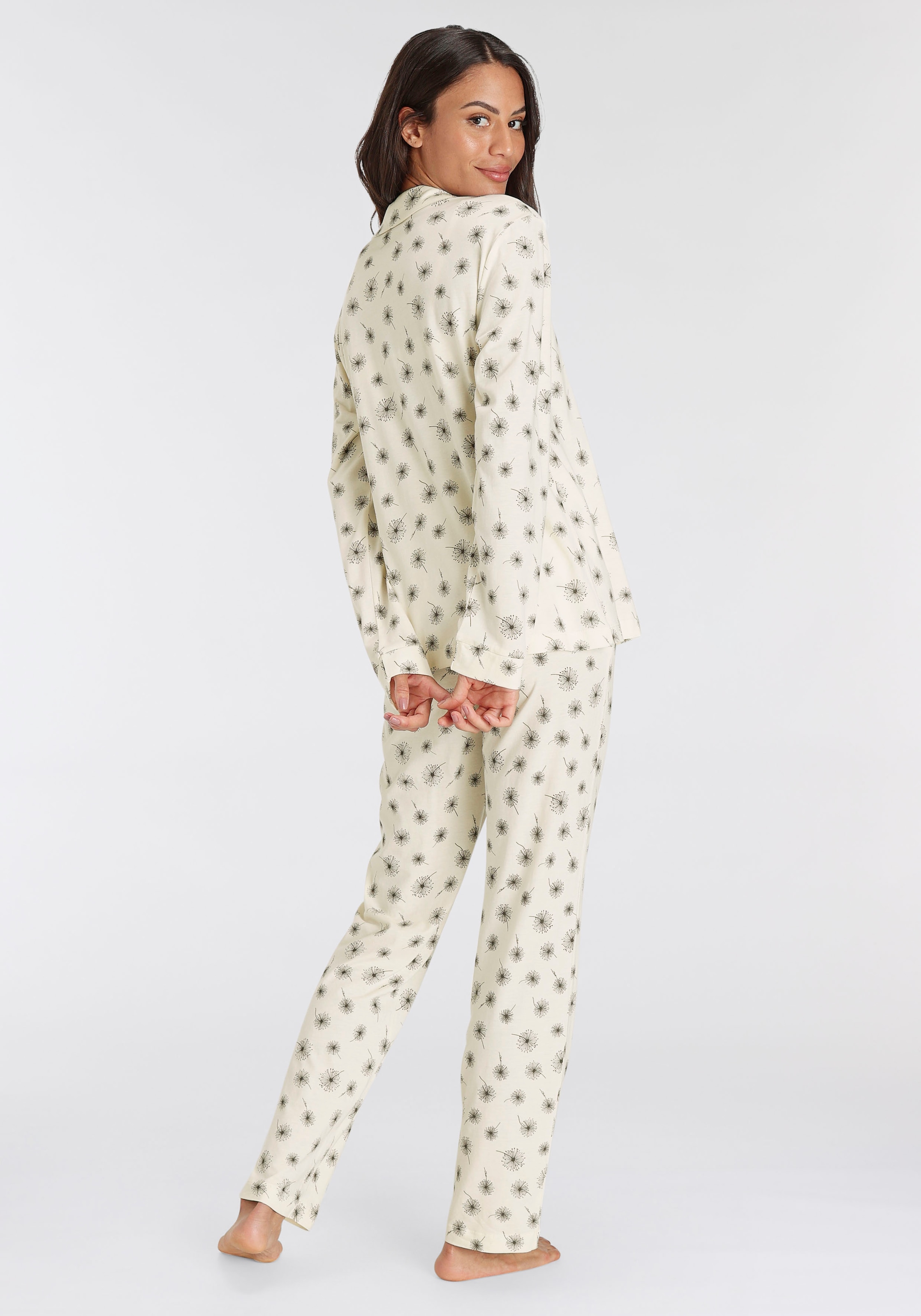 s.Oliver Pyjama, (2 tlg.), mit schönem Muster