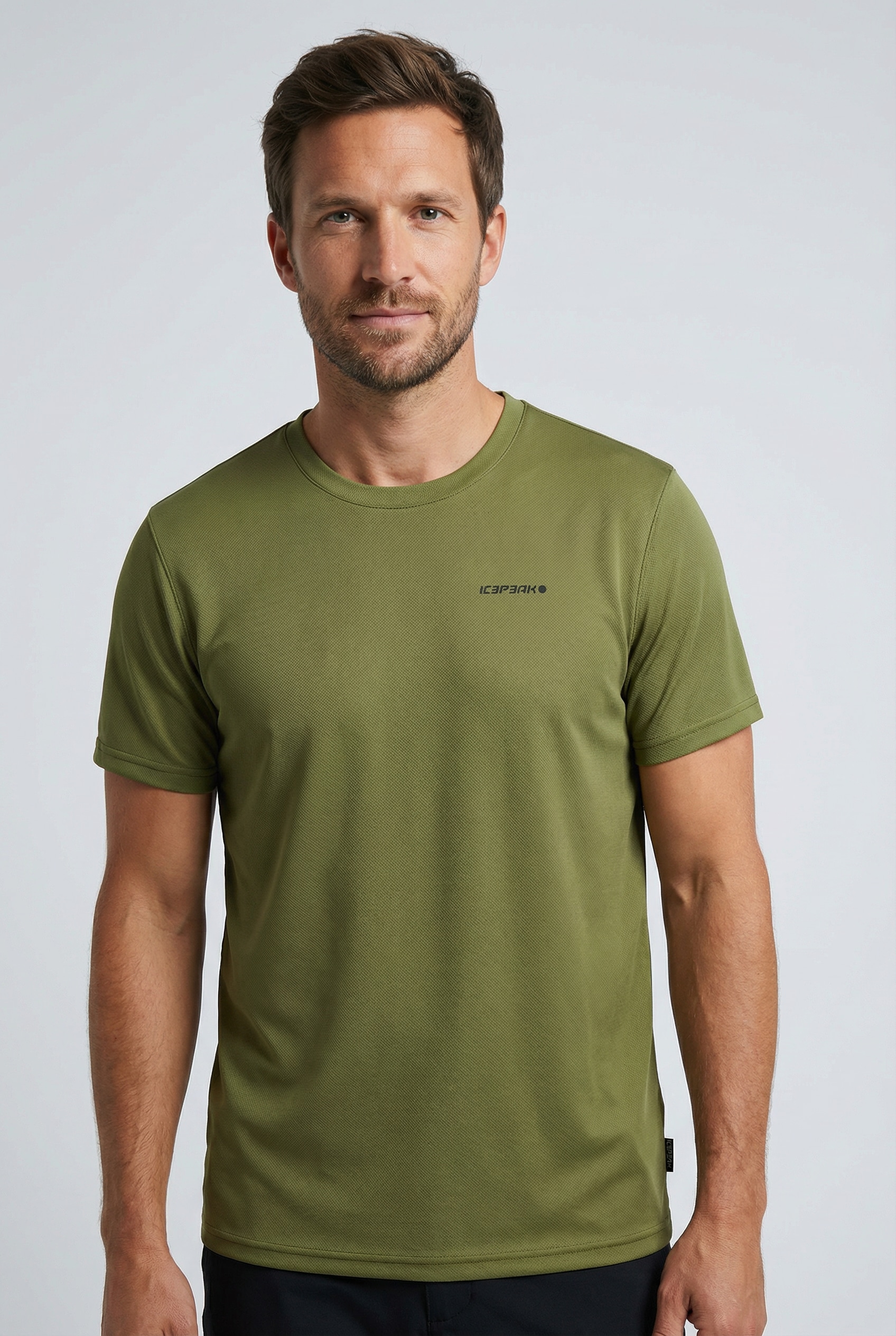 Icepeak Funktionsshirt "Berne" Mit O-Ausschnitt, Schnell Trocknend, Normale Passform