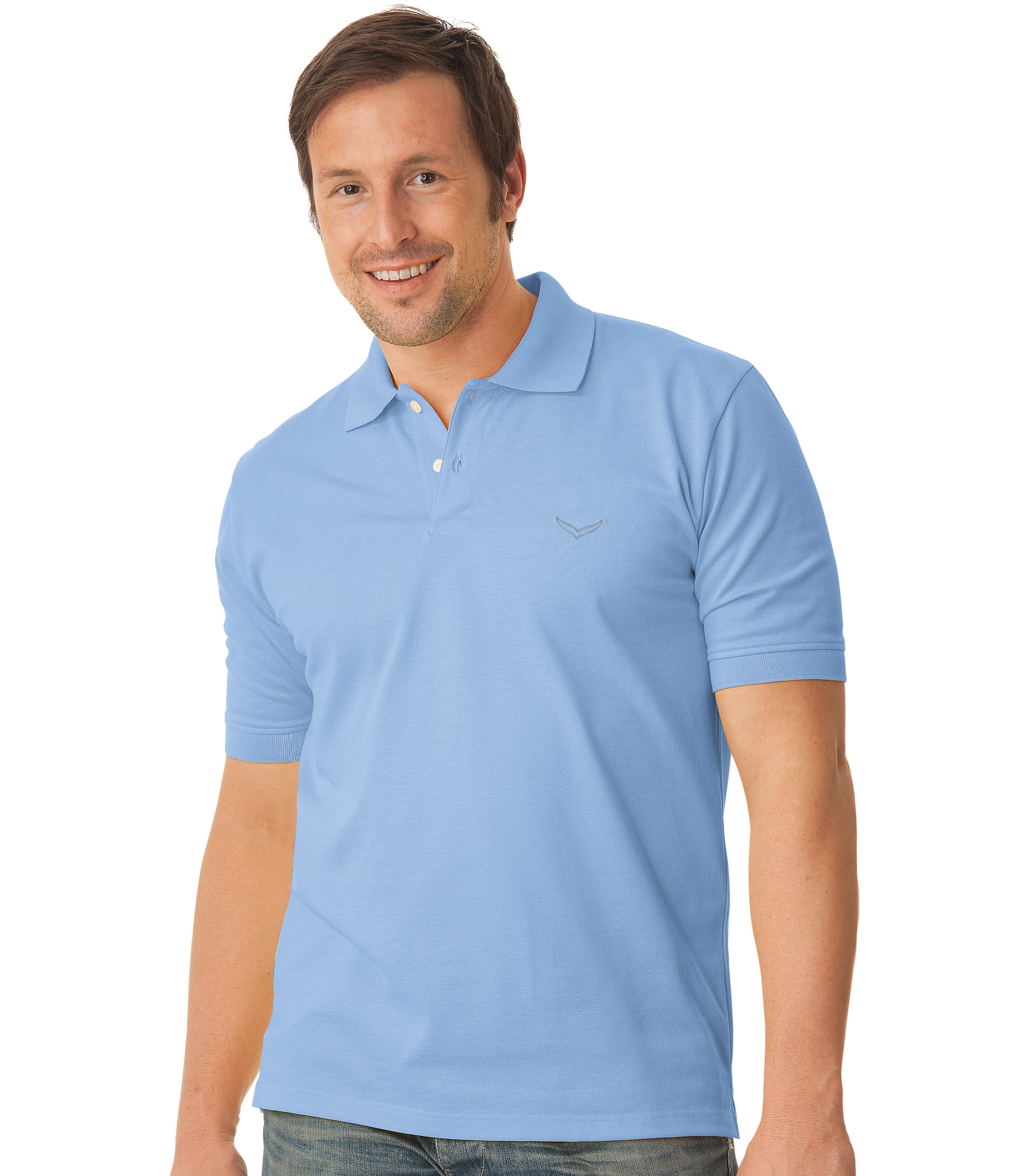 Trigema Poloshirt "TRIGEMA Poloshirt DELUXE Piqué"