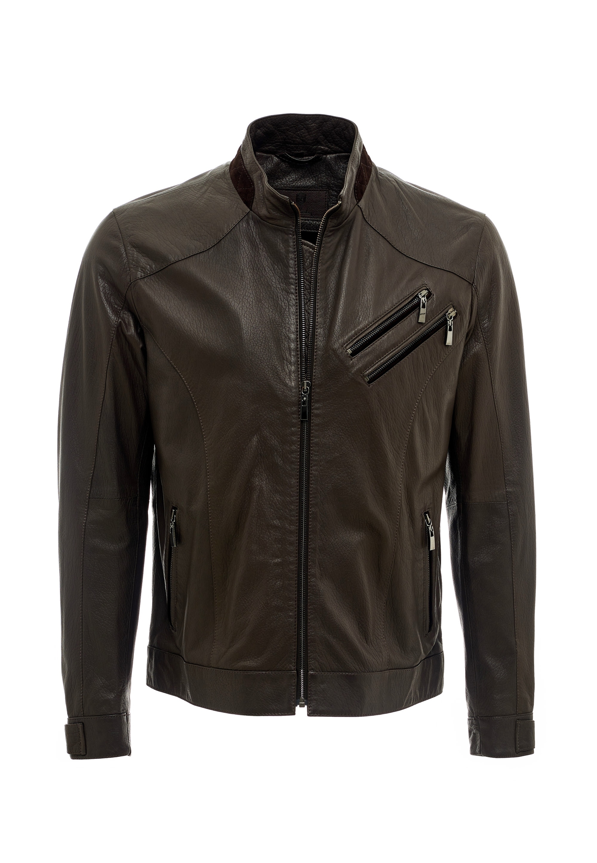 Pierre Cardin Lederjacke, in tollem Biker-Look