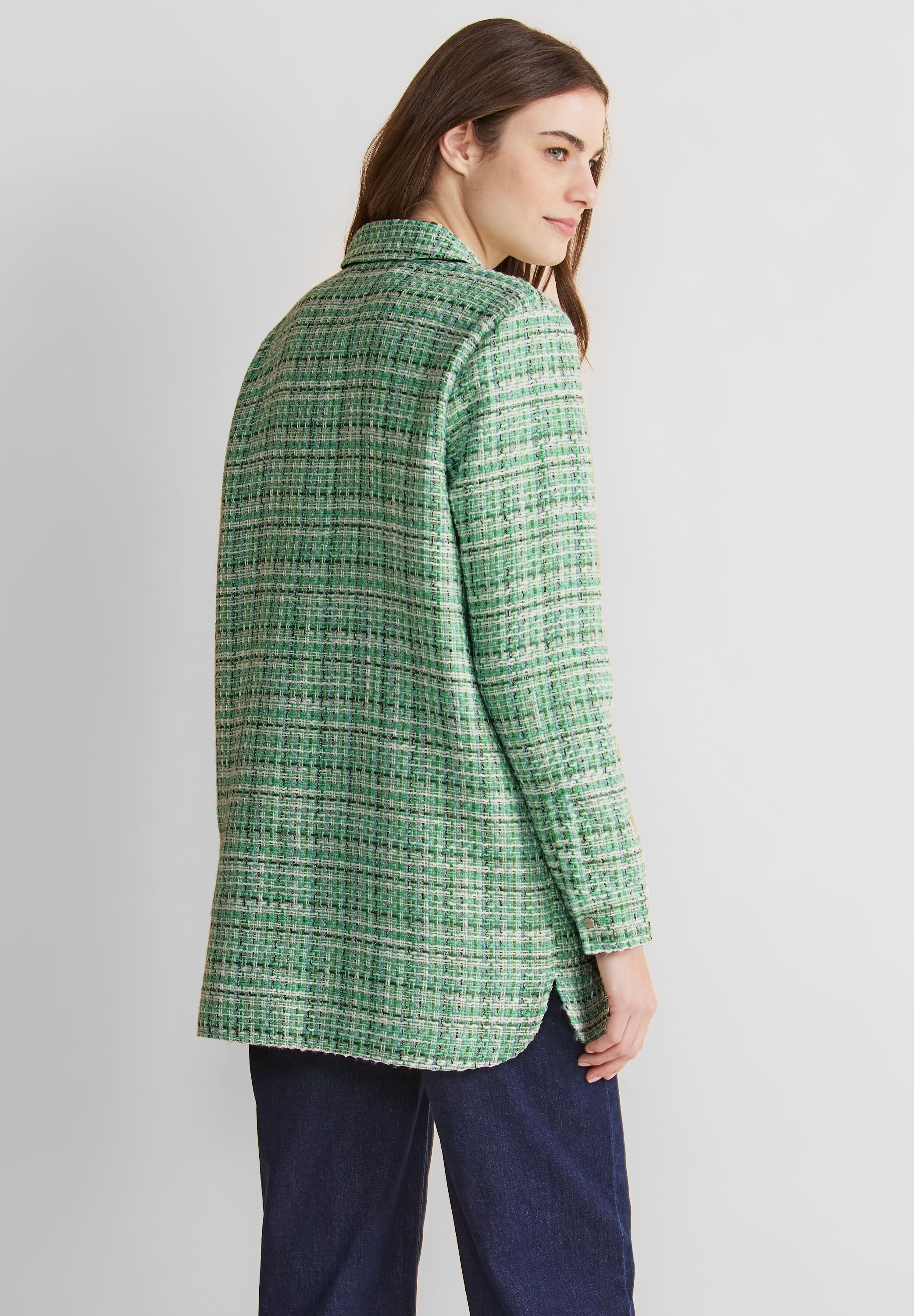 STREET ONE Langjacke, ohne Kapuze, mit Knopfleiste