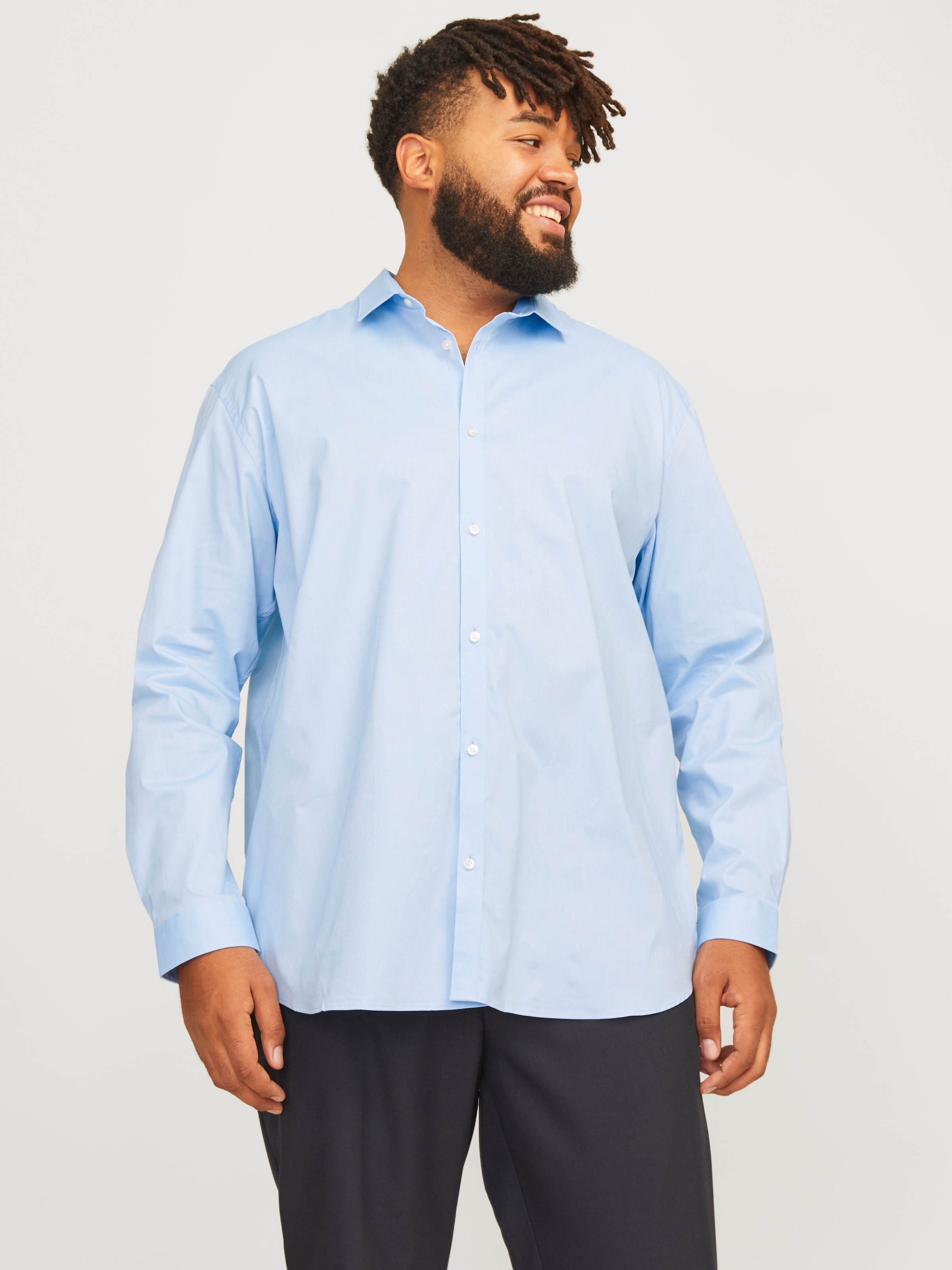 Jack & Jones PlusSize Langarmhemd JJPRPARMA günstig online kaufen