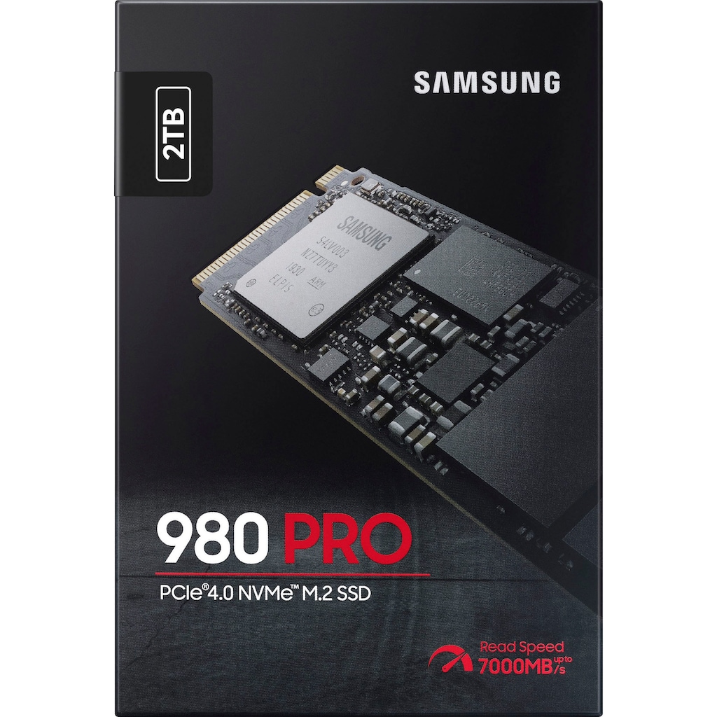 Samsung interne SSD »980 PRO 2TB SSD + PS5 DualSense«, Anschluss M.2 PCIe 4.0