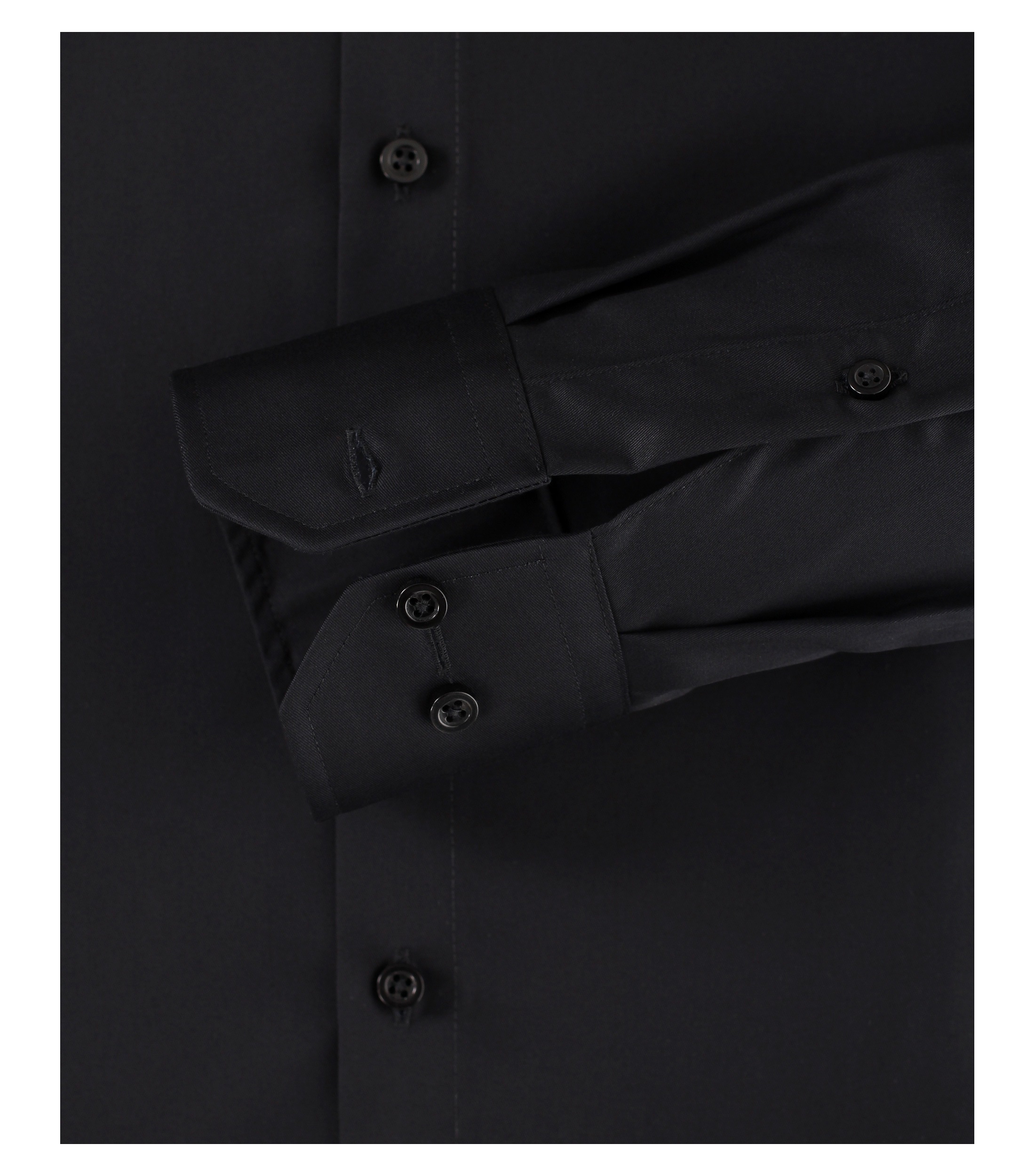VENTI Businesshemd uni Men's Dress Shirt Black 6