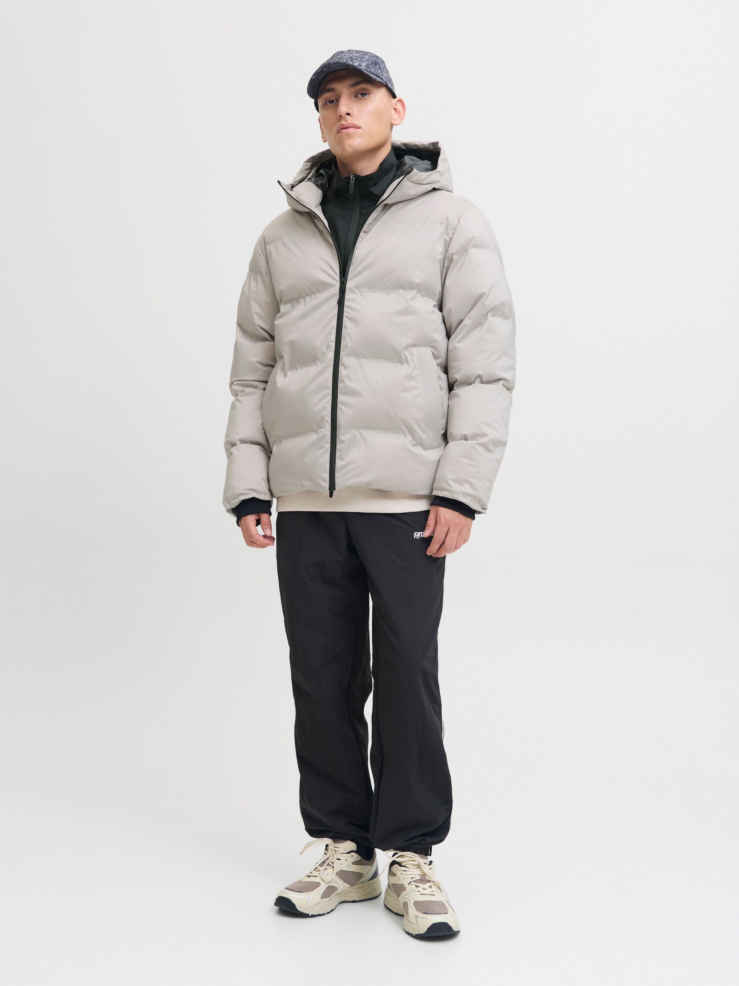 Jack & Jones Steppjacke »JJKAITO PUFFER JACKET BF« mit Kapuze