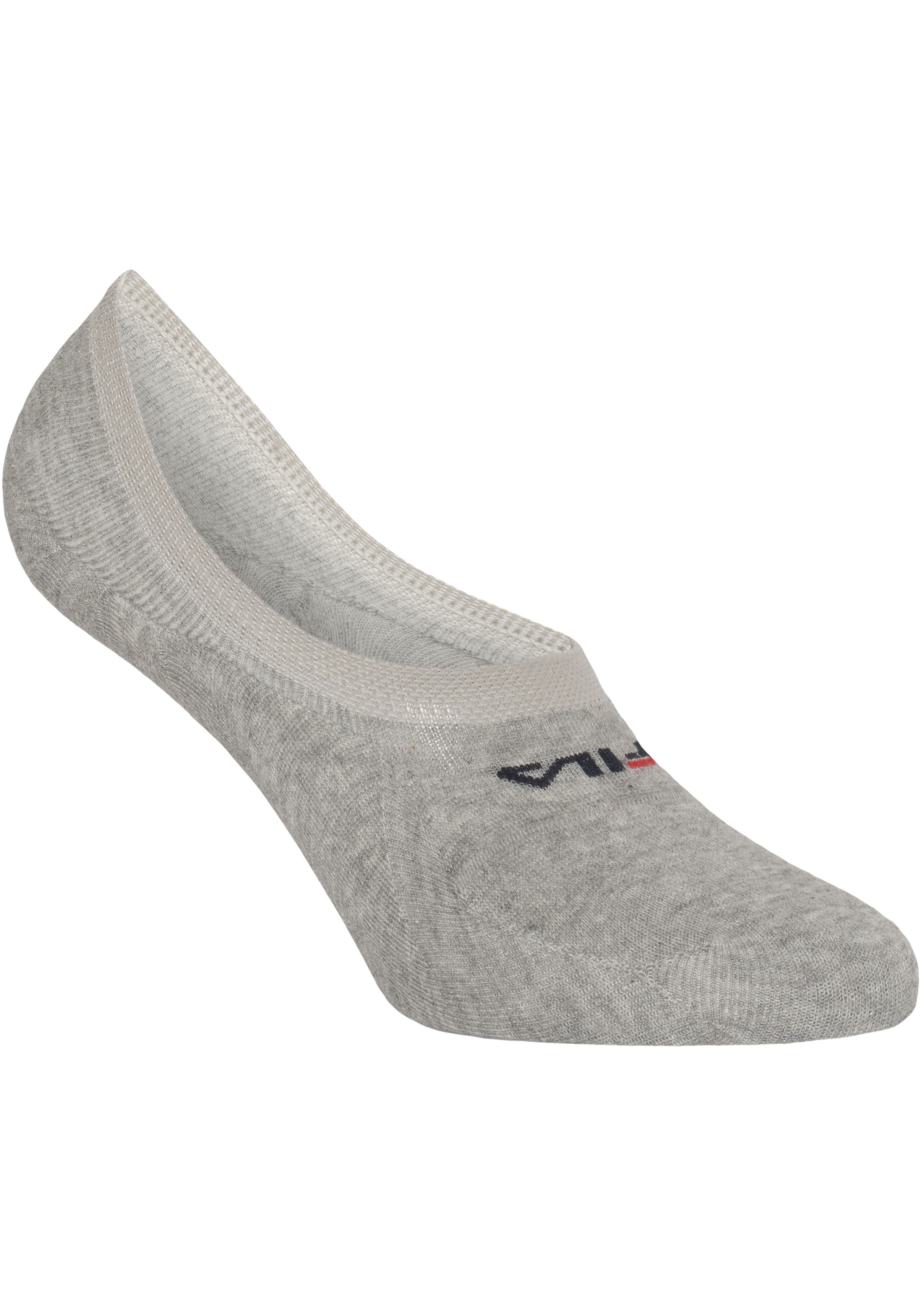 Thumbnail - Fila Füßlinge "UNISEX GHOST SOCKS" 6 Paar, mit Logo-Schriftzug, Silikonstreifen an der Ferse für besseren Halt