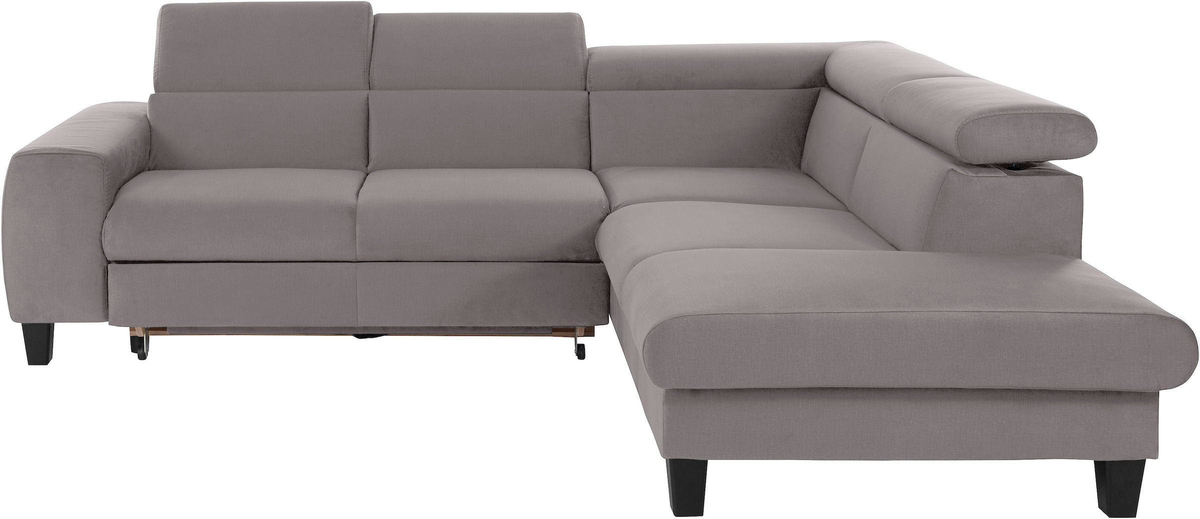 COTTA Ecksofa "Morven L-Form" wahlweise mit Bettfunktion, Bettkasten & Wire günstig online kaufen