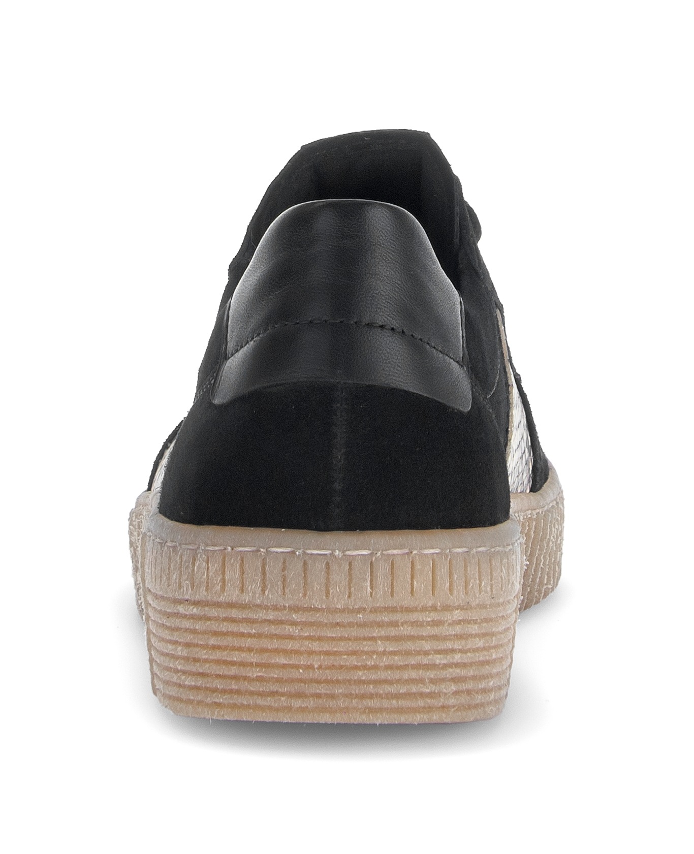 Gabor Plateausneaker, Freizeitschuh, Halbschuh, Schnürer mit Plateausohle in Krepp-Optik