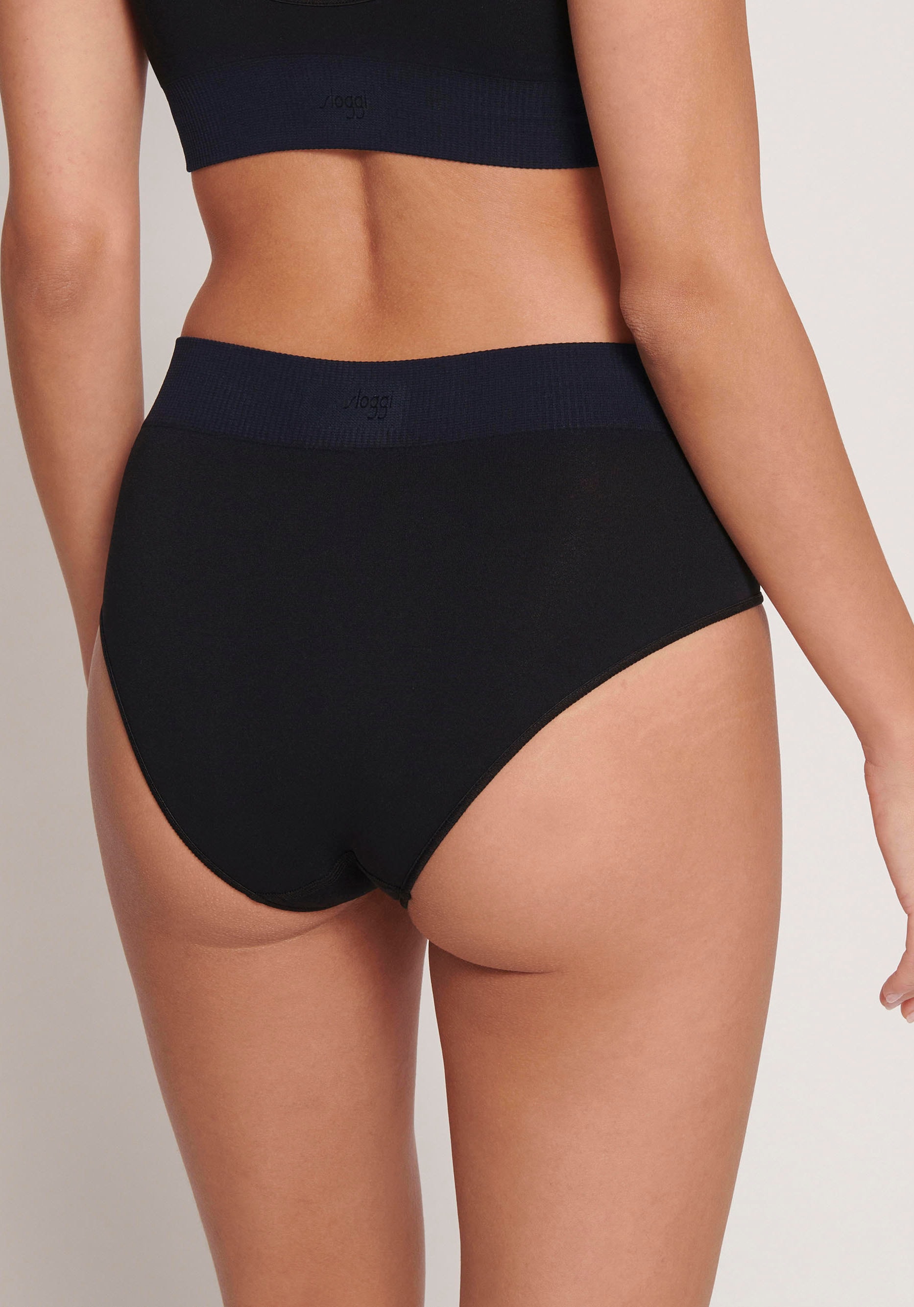 sloggi High-Waist-Slip »EVER Infused Aloe High waist«, mit geripptem Stretch-Taillenband