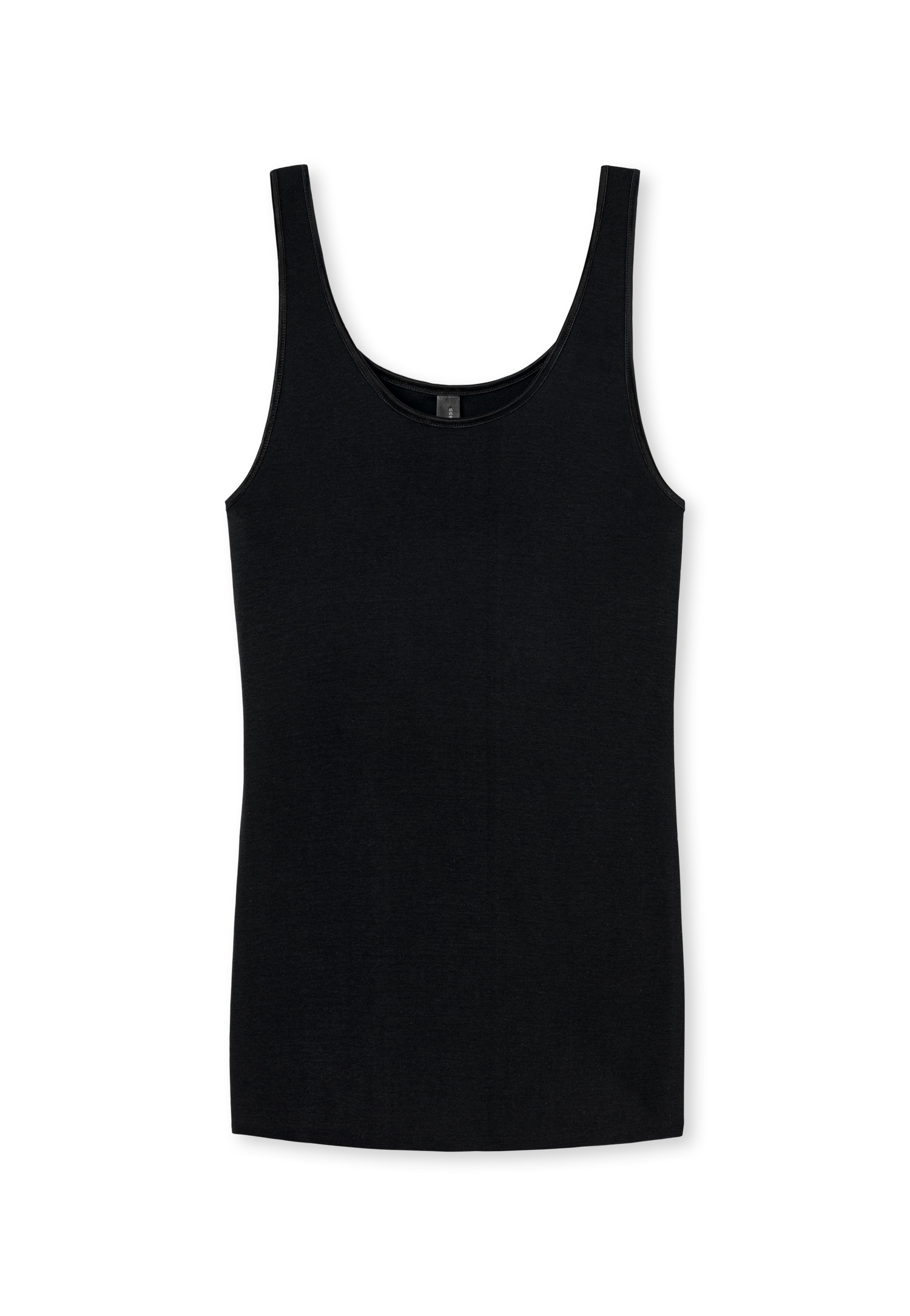 Schiesser Tanktop »Luxury«, tiefer Rundhalsausschnitt, ohne störende Seitennähte