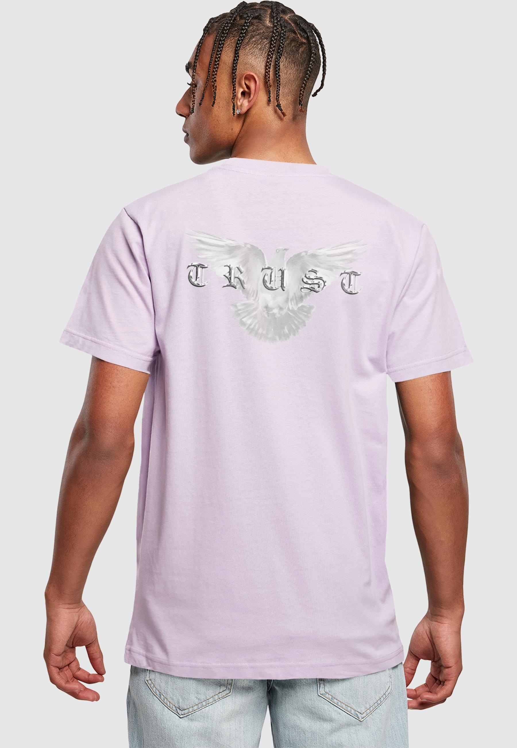 MisterTee T-Shirt »MisterTee Herren Trust Dove T-Shirt«, (1 tlg.)