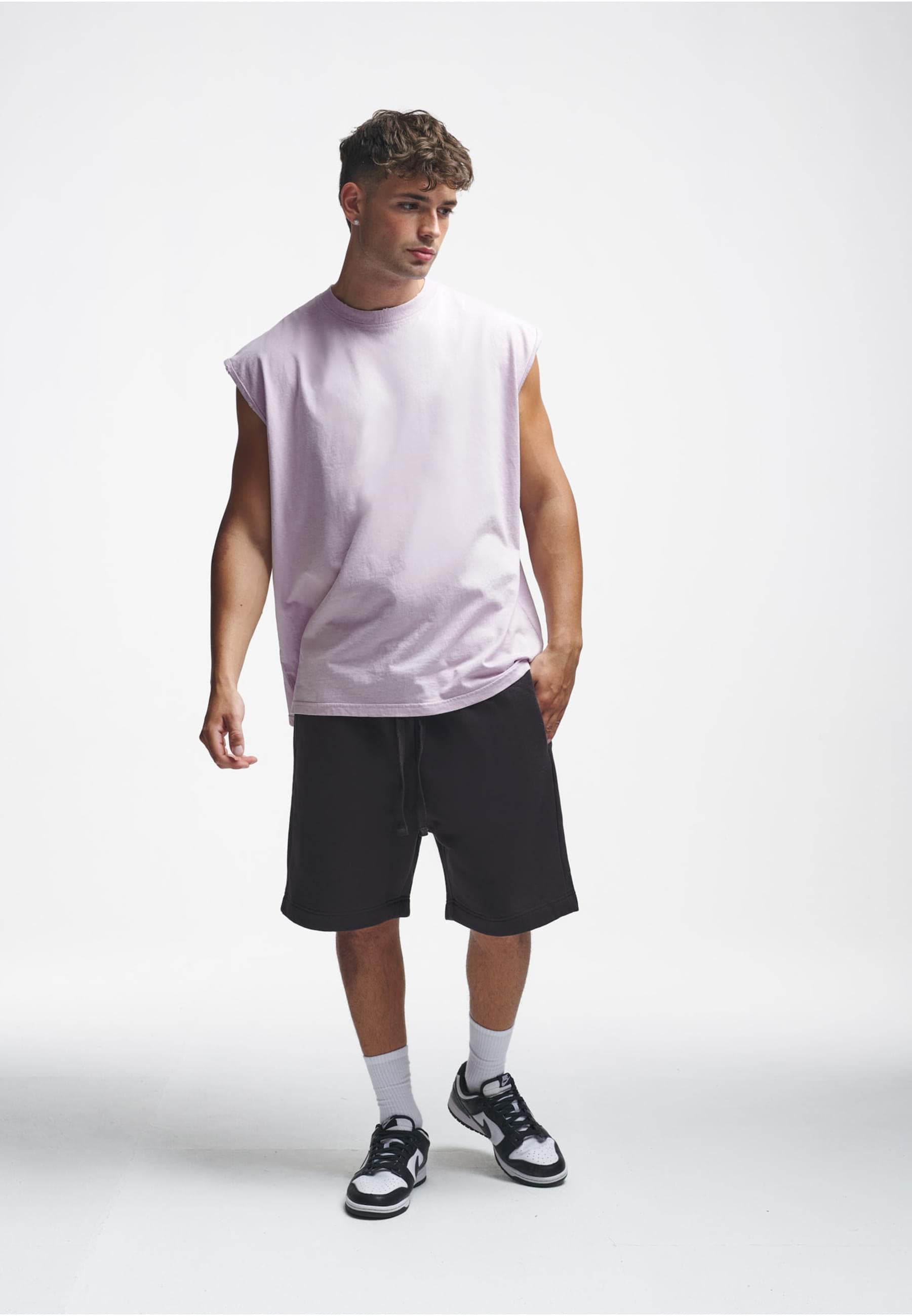 2Y Studios Tanktop »2Y Studios Herren 2Y Globus Oversize Sleeveless Shirt«, (1 tlg.)