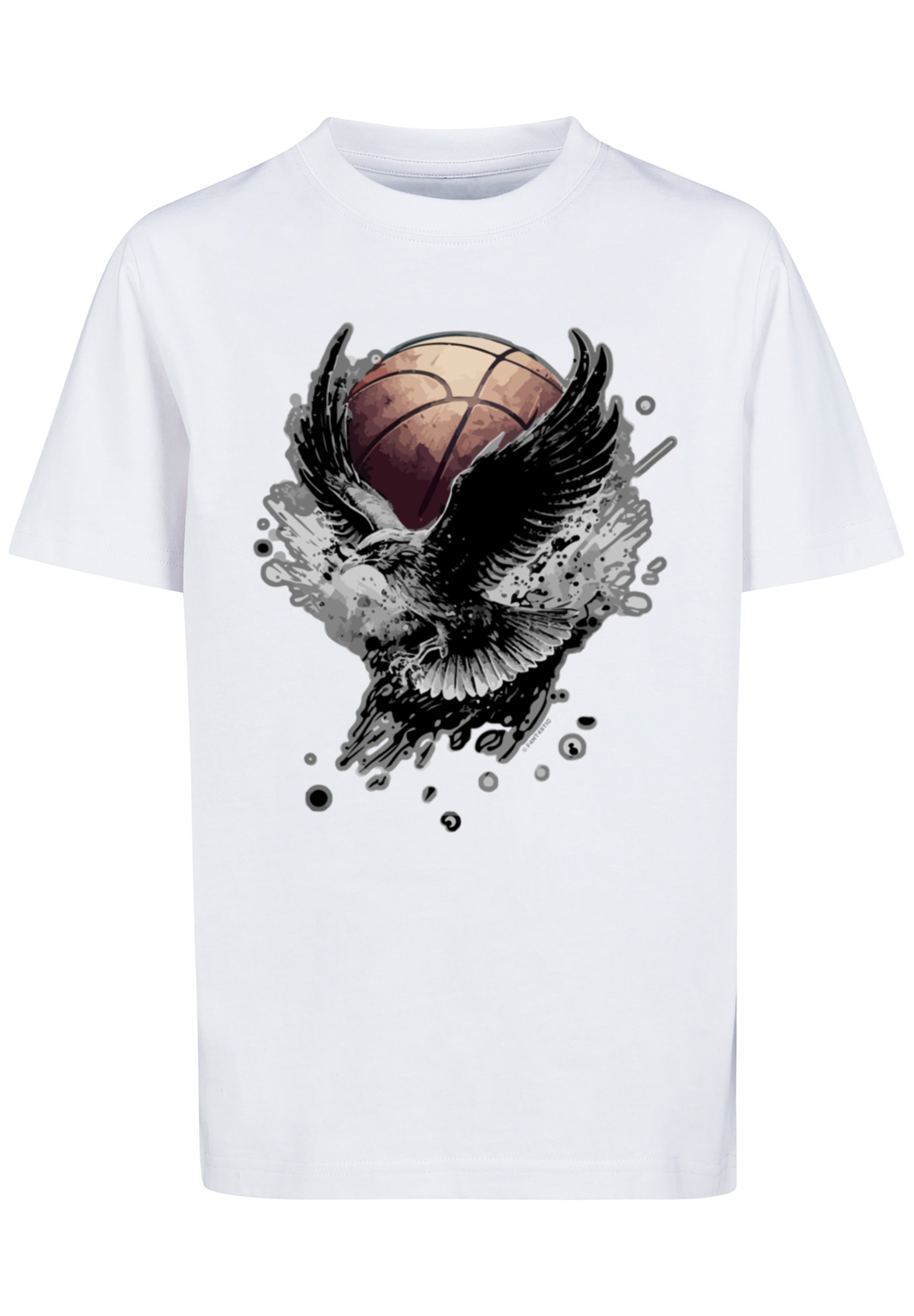 F4NT4STIC Marškinėliai »Basketball Adler« Print