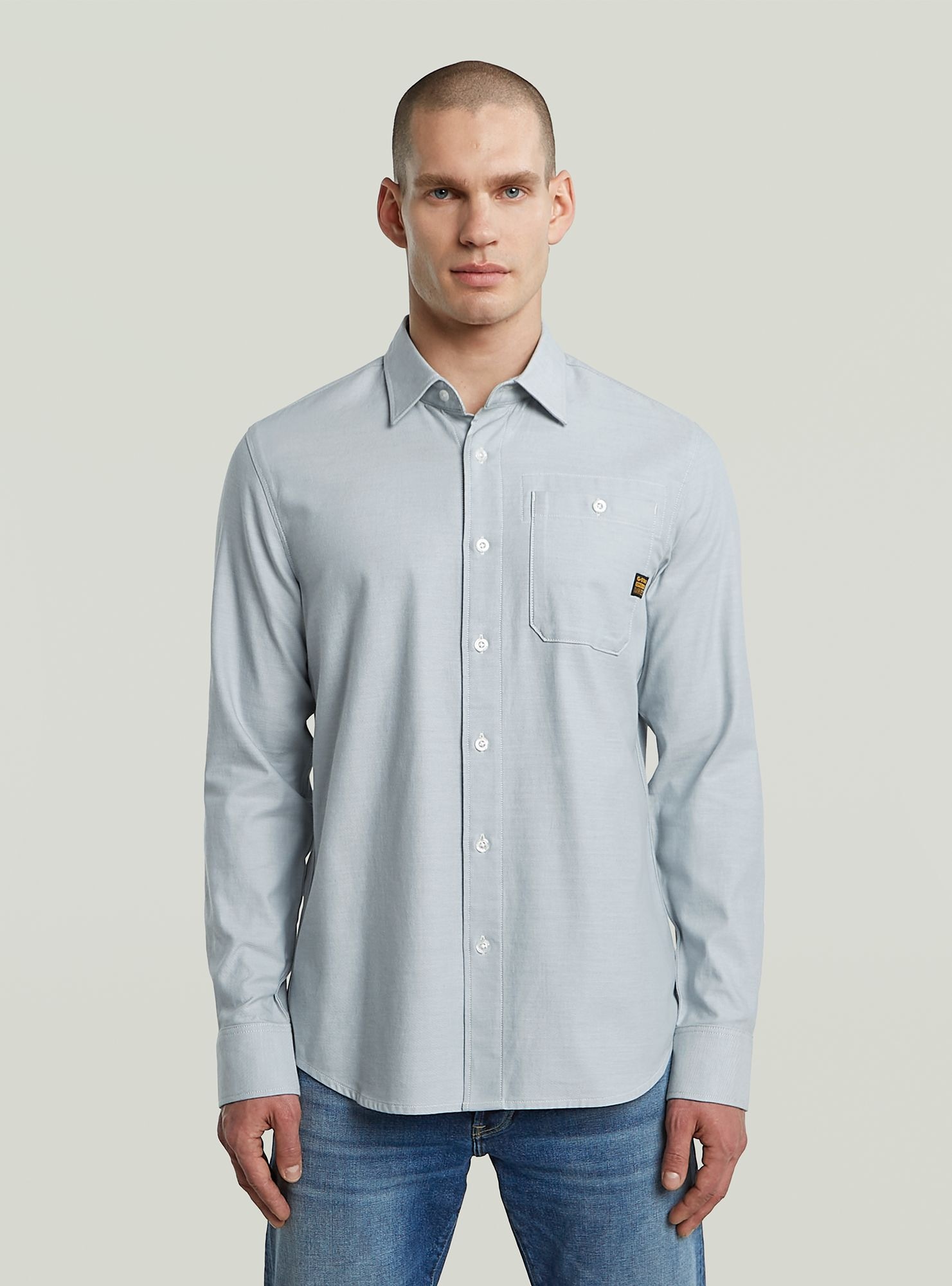 G-STAR Langarmshirt "Bristum 2.0 Slim Hemd" günstig online kaufen