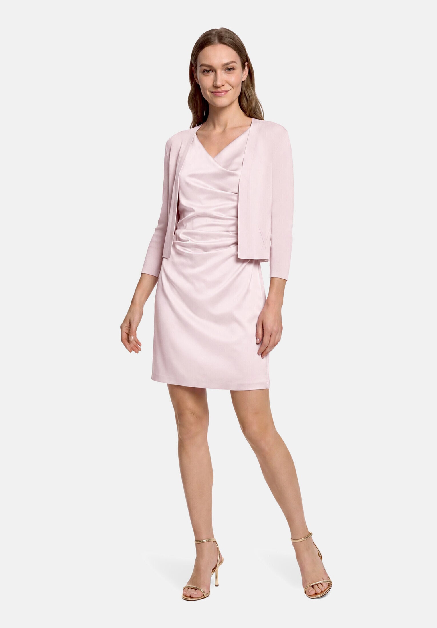 Vera Mont Strickjacke "Damen langarm" 1 Stk. Ärmelschlitz