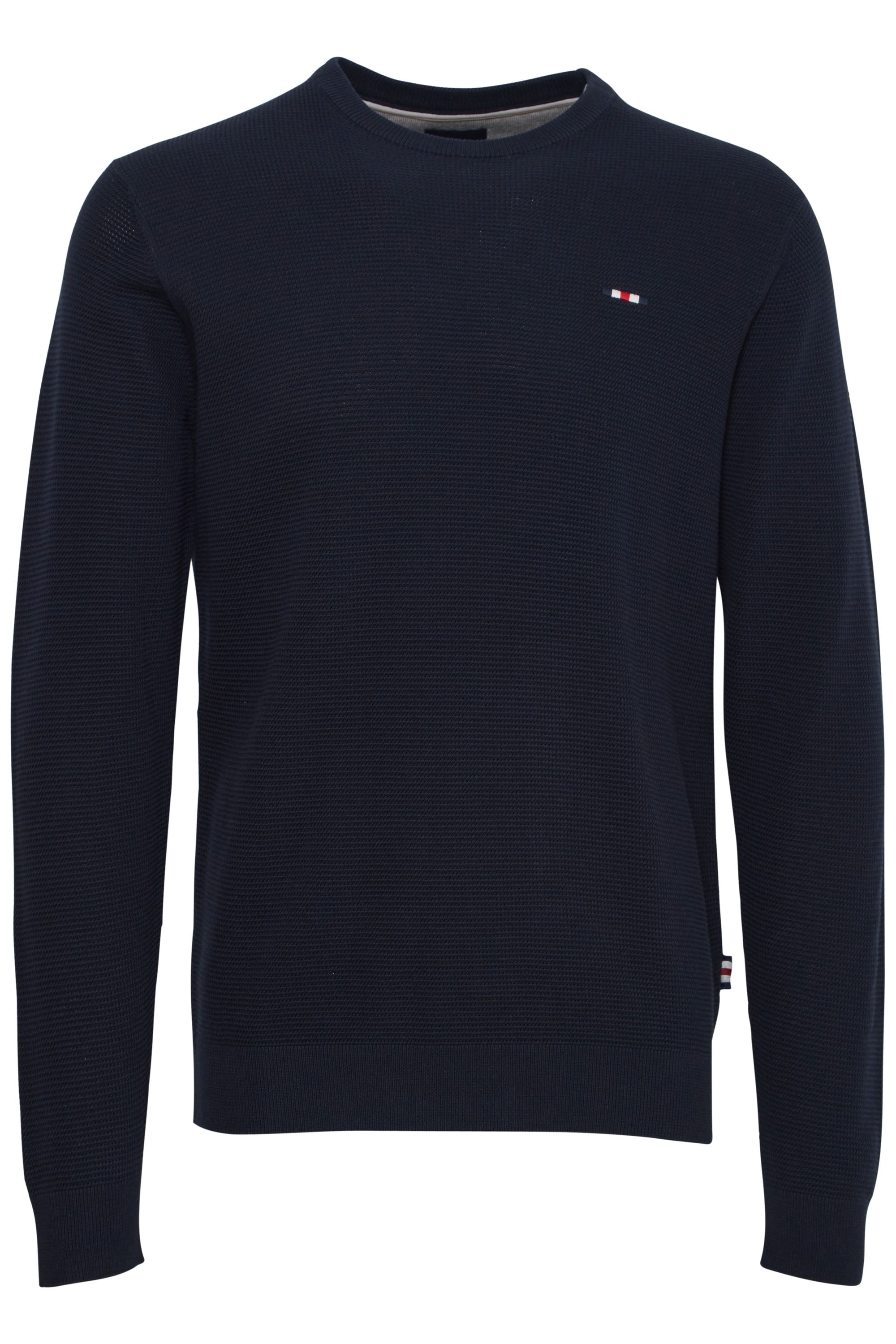 FQ1924 Strickpullover "Strickpullover FQKYLE structure crewneck knit" günstig online kaufen