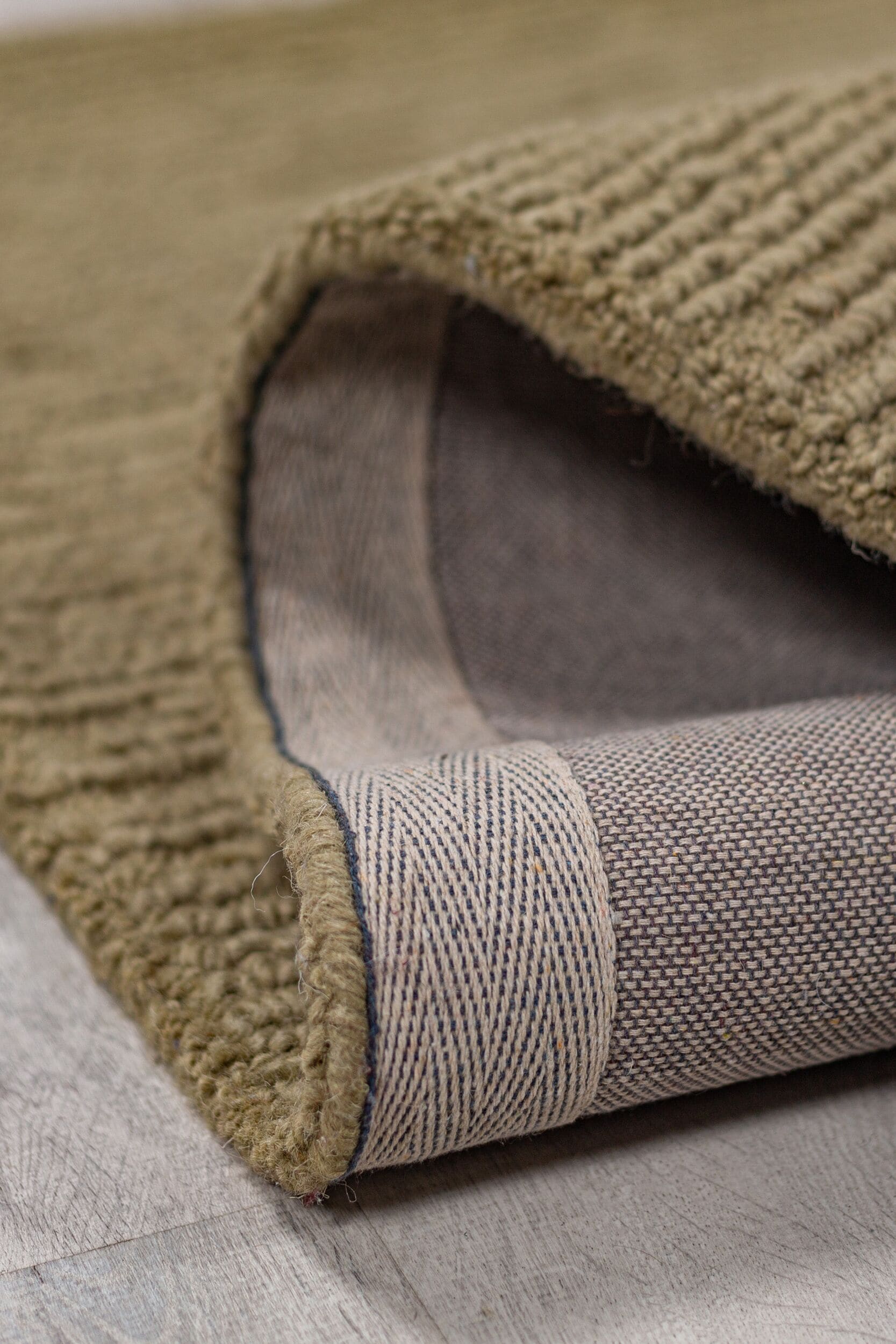 FLAIR RUGS Wollteppich »Harris Boucle«, rechteckig, 12 mm Höhe, handgefertigt