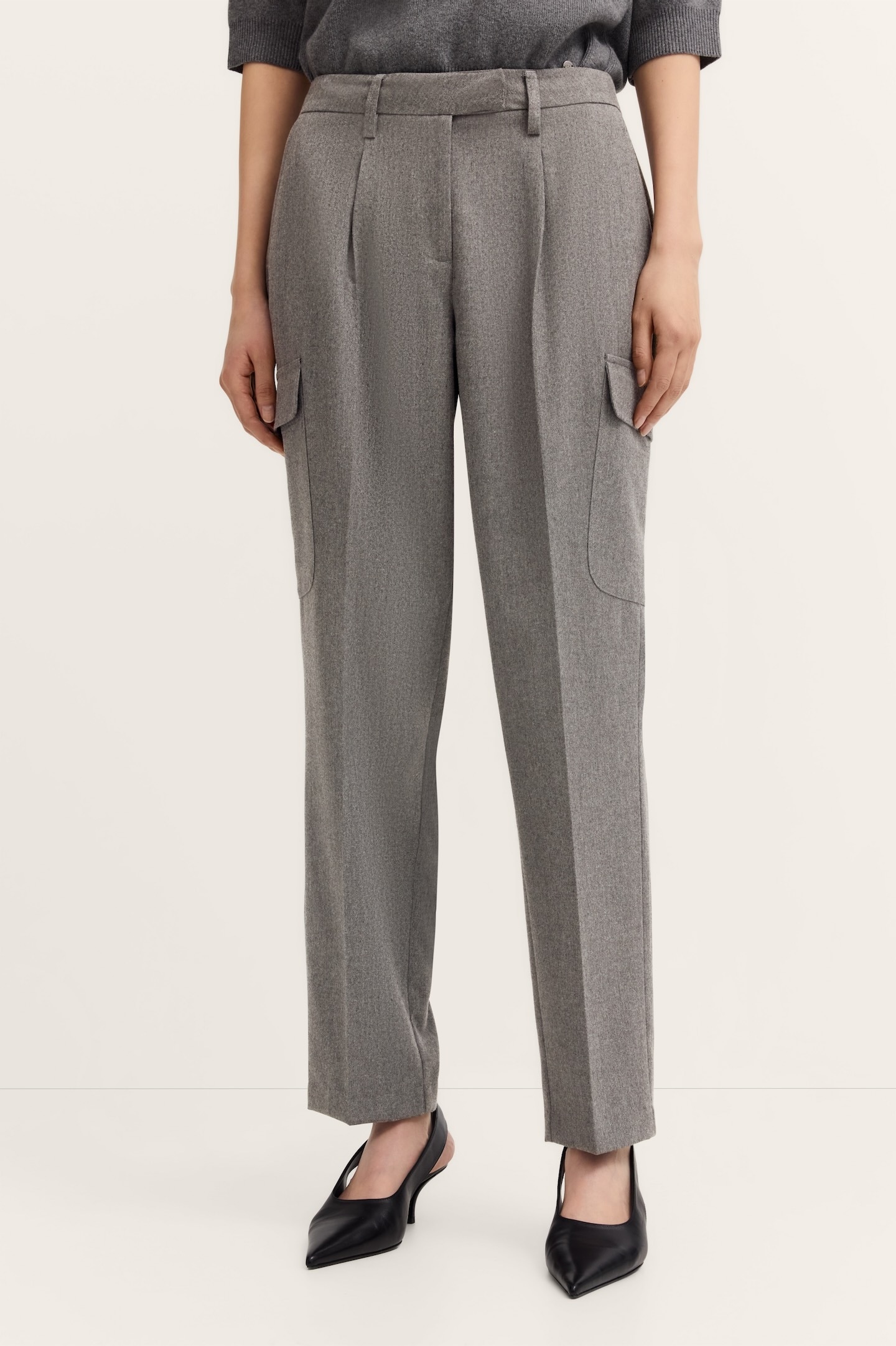 bugatti Cargohose "Stretch-Mix", mit Bundfalte & normaler Passform günstig online kaufen