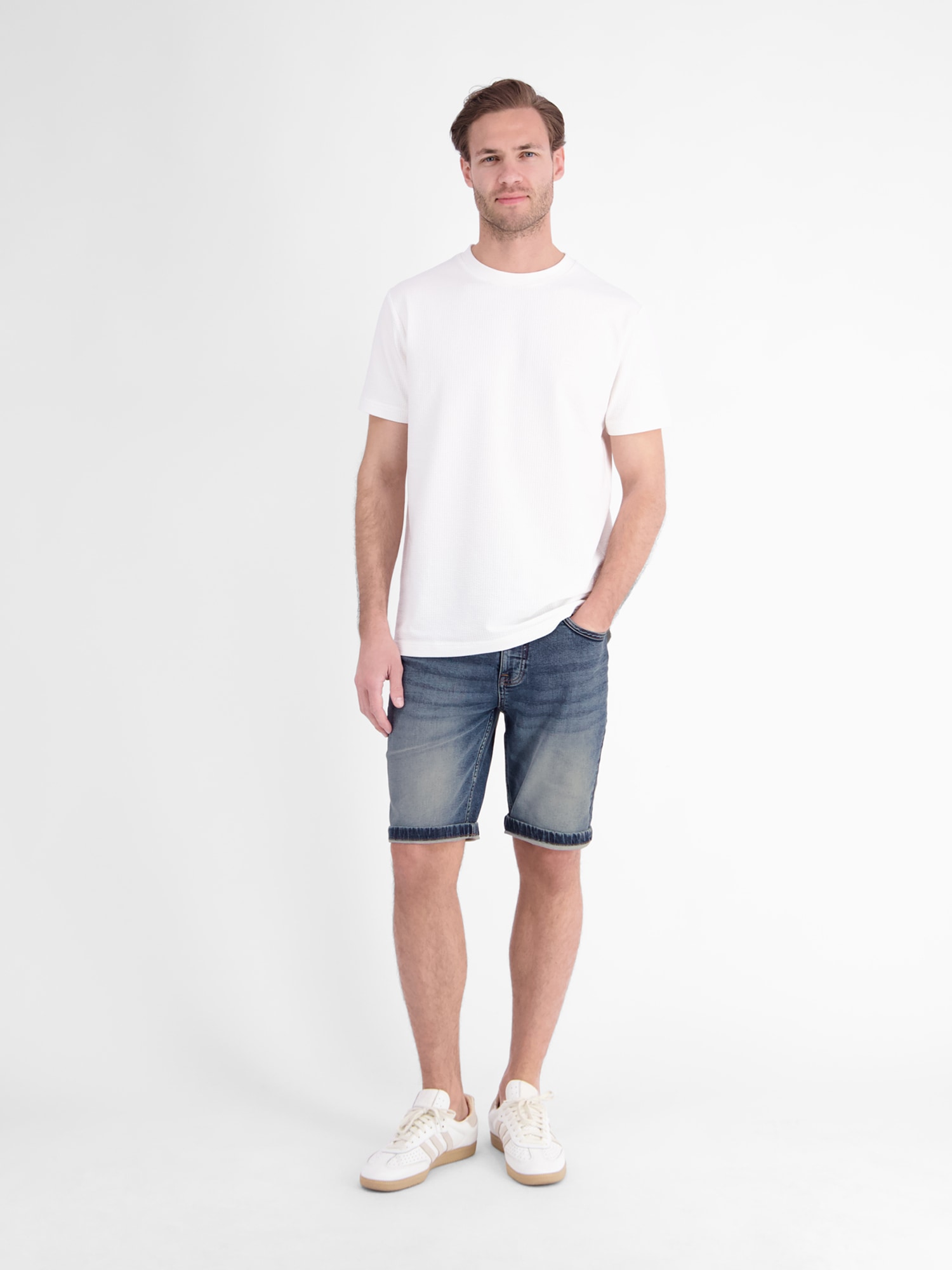 LERROS 5-Pocket-Hose »Flexible 5-Pocket Denim-Shorts im bekannten BAXTER-Style«