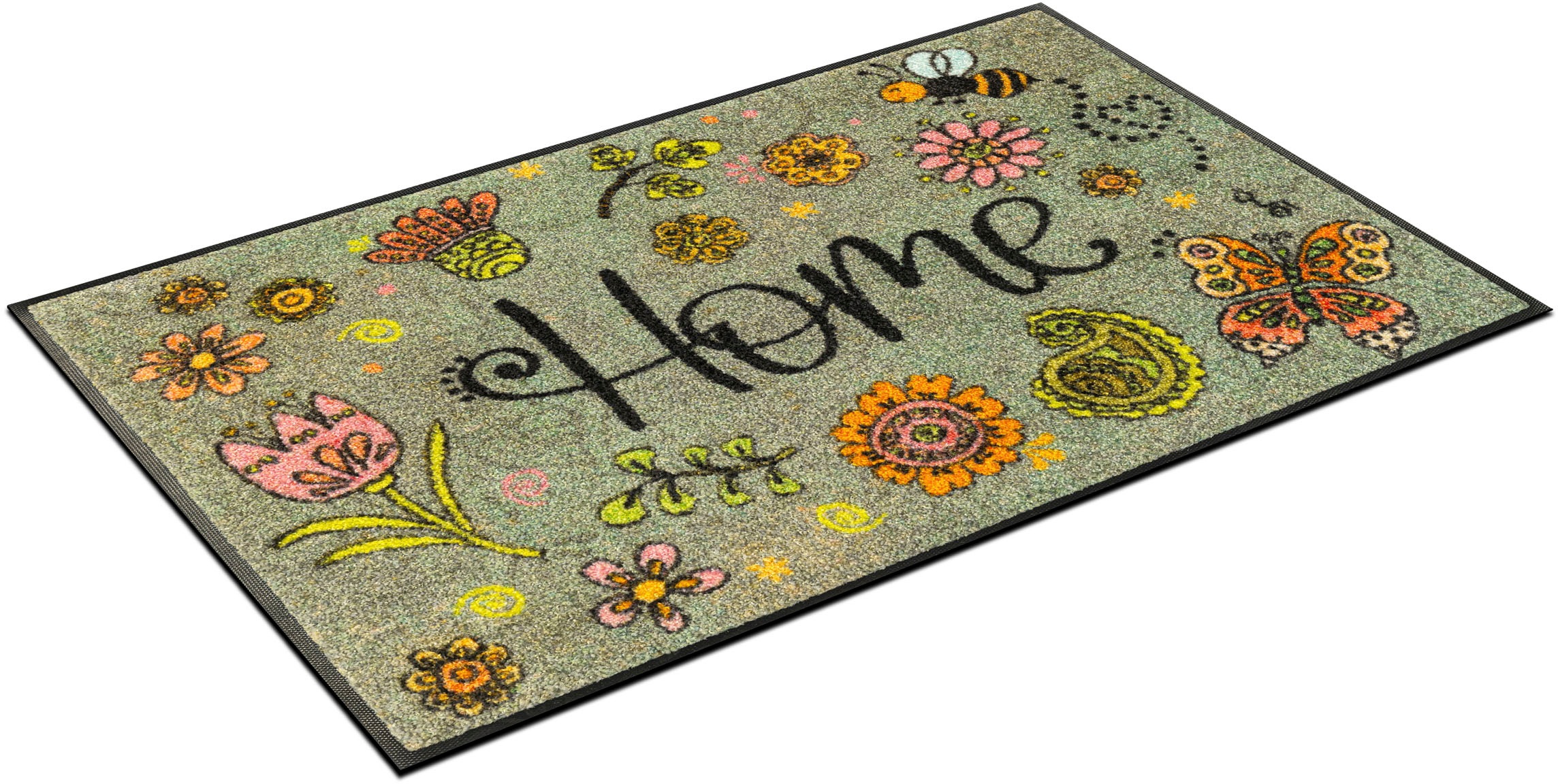 wash+dry by Kleen-Tex Fußmatte »Lovely Home«, rechteckig