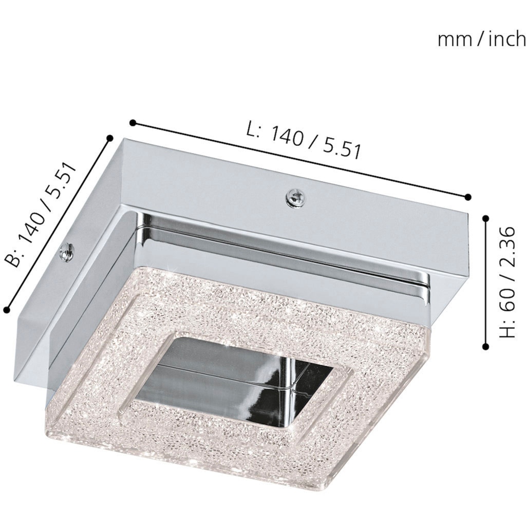 EGLO Deckenleuchte »FRADELO«, 1 flammig-flammig, Deckenlampe