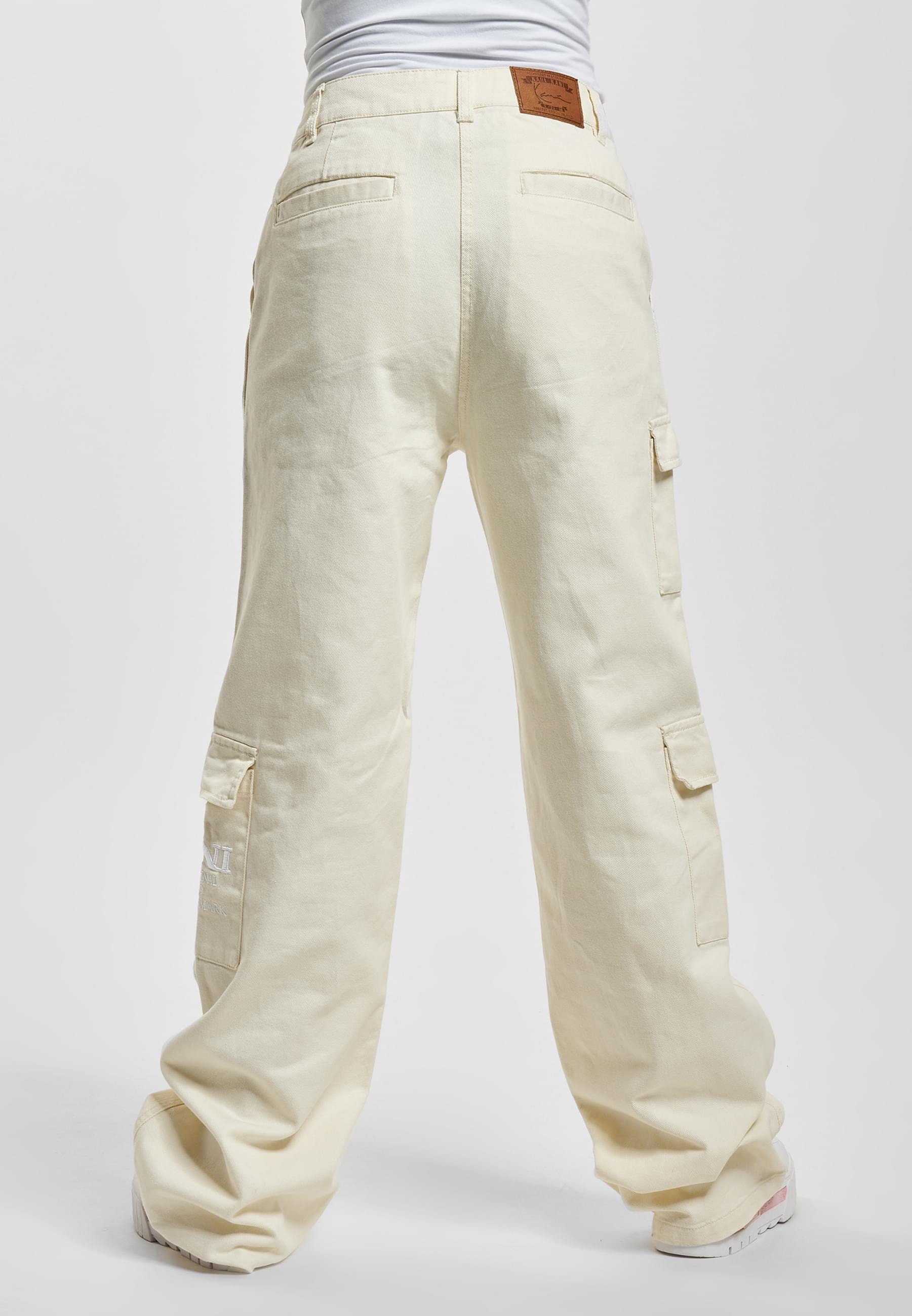 Karl Kani Cargohose »Karl Kani Damen KW232-014-1 KK Denim K Cargo Pants«, (1 tlg.)
