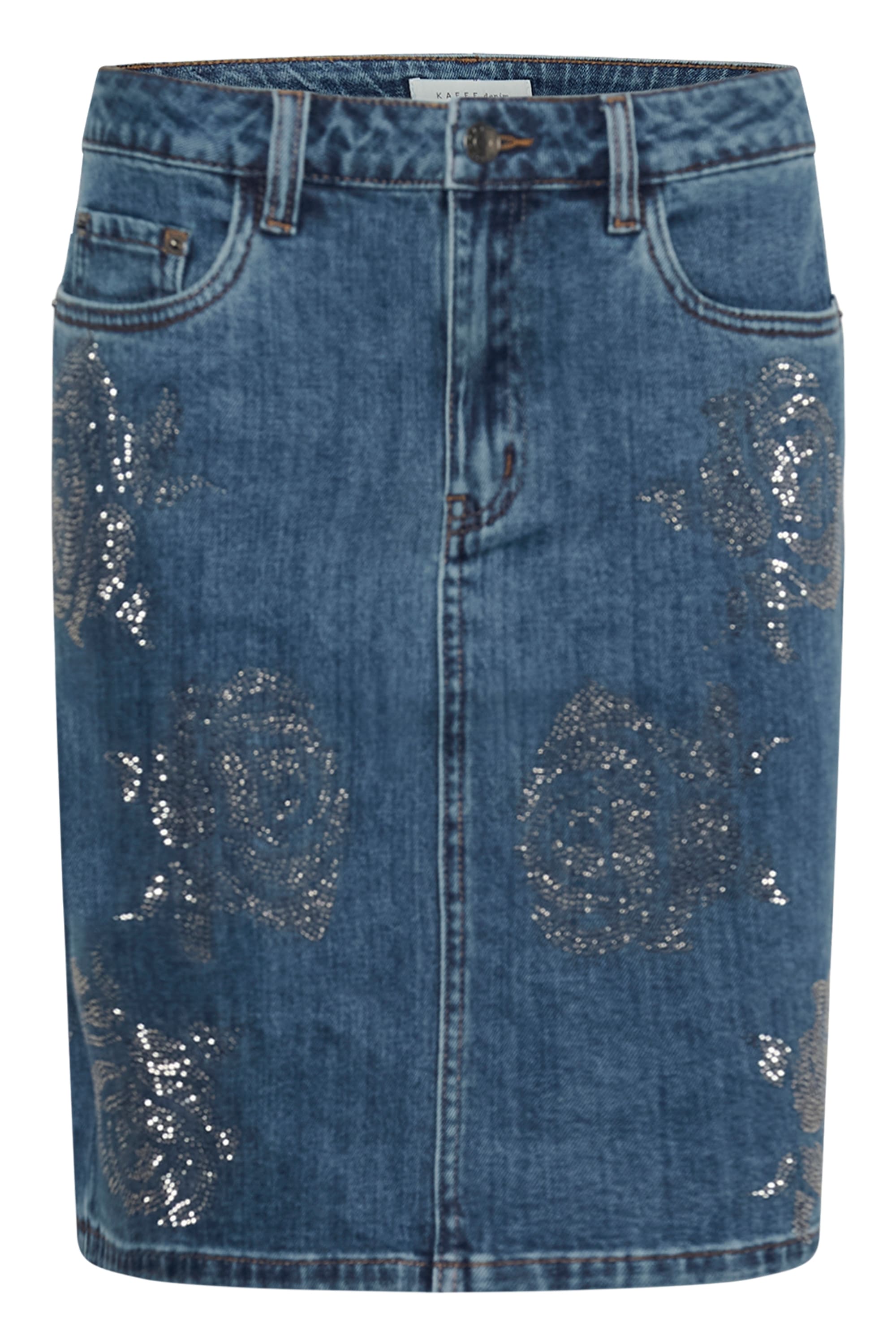 KAFFE Jeansrock »Damen Denimrock KAcastelia«