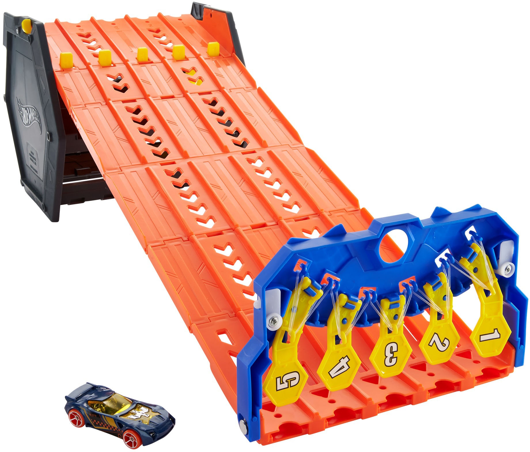 Hot Wheels Autorennbahn »2in1 Spielset & Box«, inkl. 1 Spielzeugauto | BAUR | Spielzeugautos & Fahrzeuge