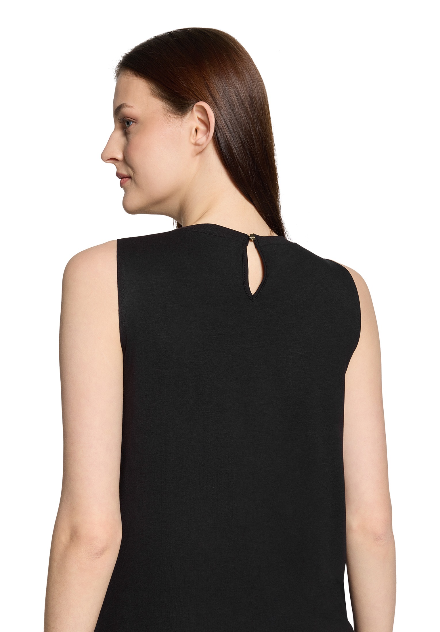 Betty&Co T-Shirt »Damen mit Webbesatz« 1 Stk. Materialmix