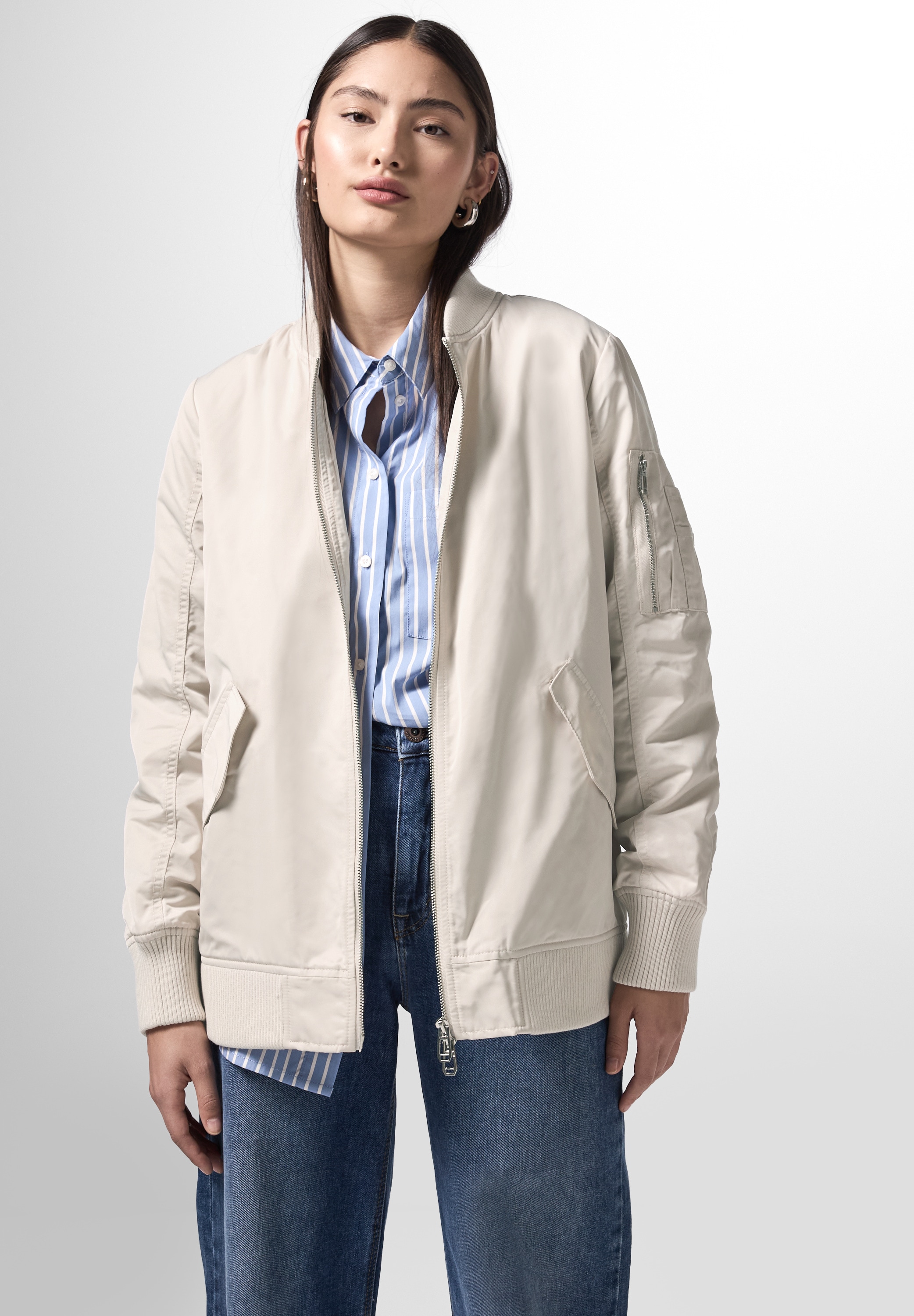 STREET ONE STUDIO Blouson, ohne Kapuze, im Oversize-Style