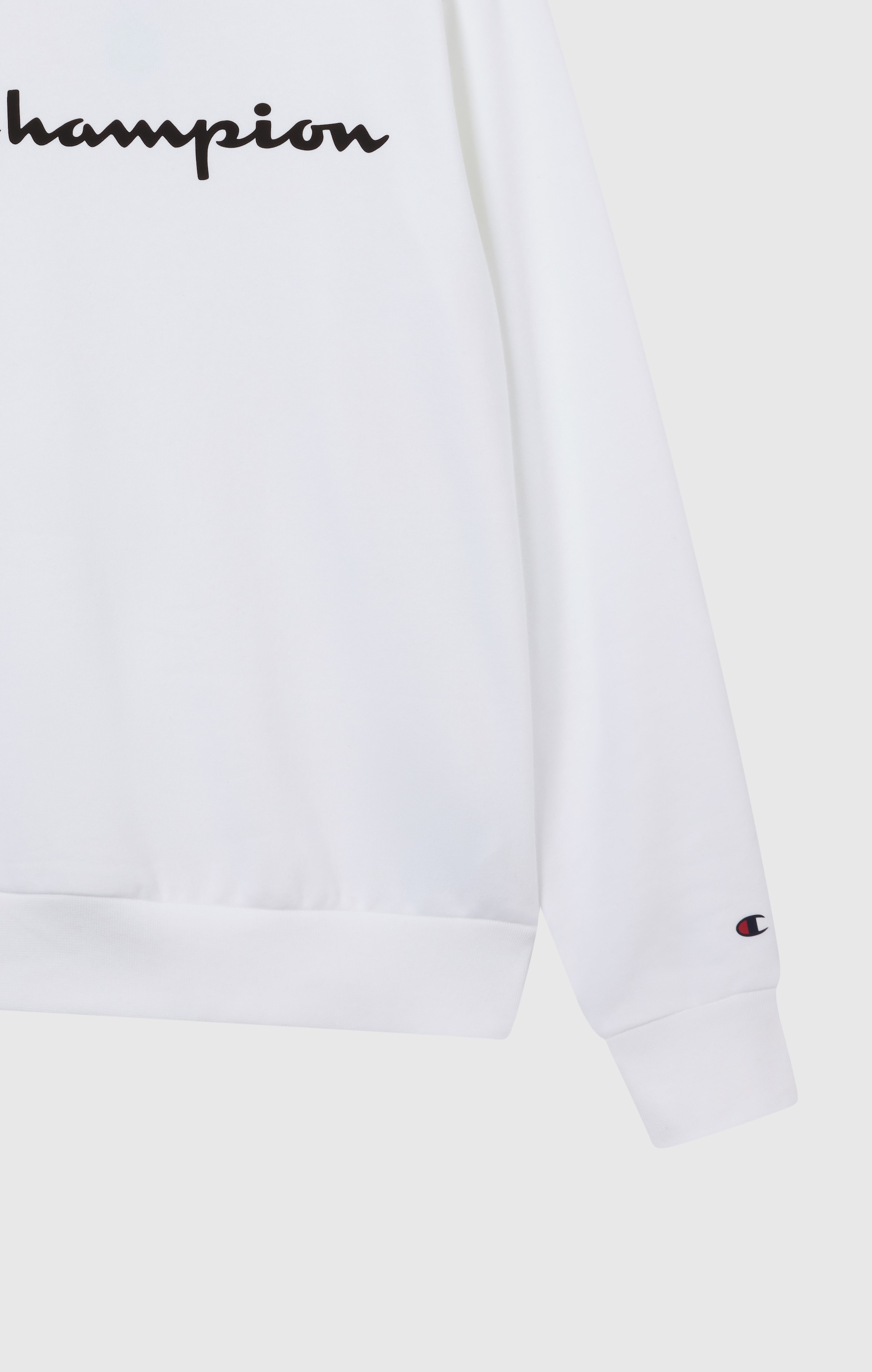 Champion Kapuzensweatshirt »BASICS Fleece Crewneck Sweatshirt Large Logo«, 1 tlg.
