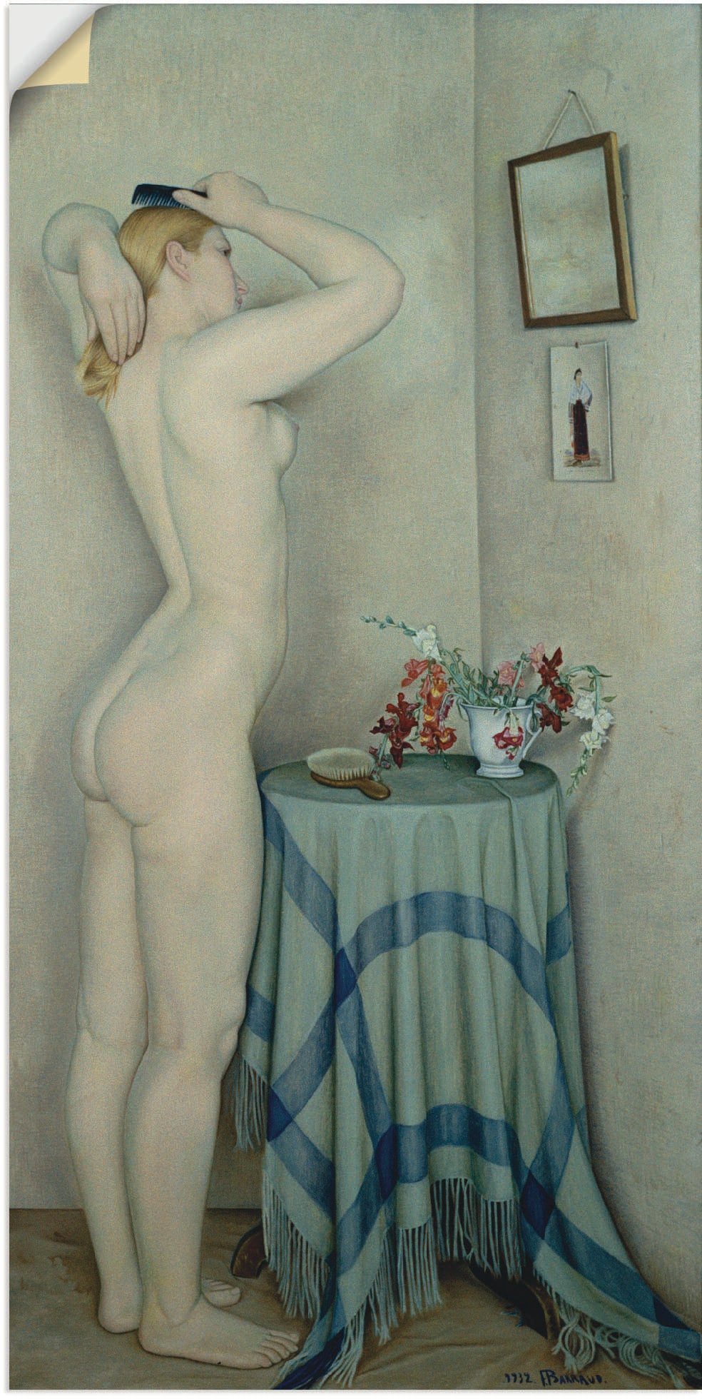 Artland Wandbild »La nudiste«, in bestellen versch. (1 Bilder, Leinwandbild, oder BAUR | St.), Alubild, Größen Poster Erotische als Wandaufkleber