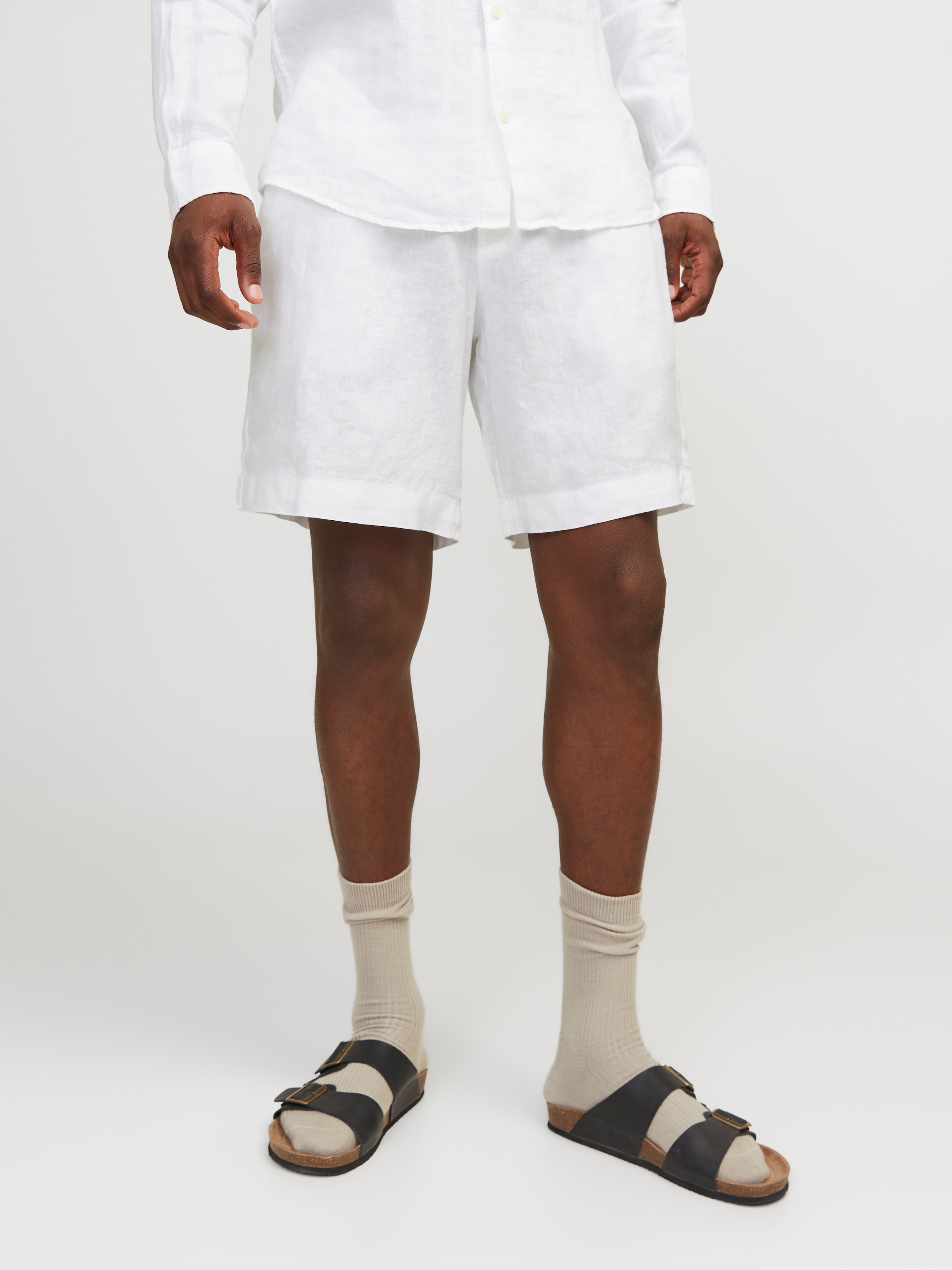 Jack & Jones Shorts "JPSTBILL LAWRENCE LINEN SHORTS SRT LN" günstig online kaufen