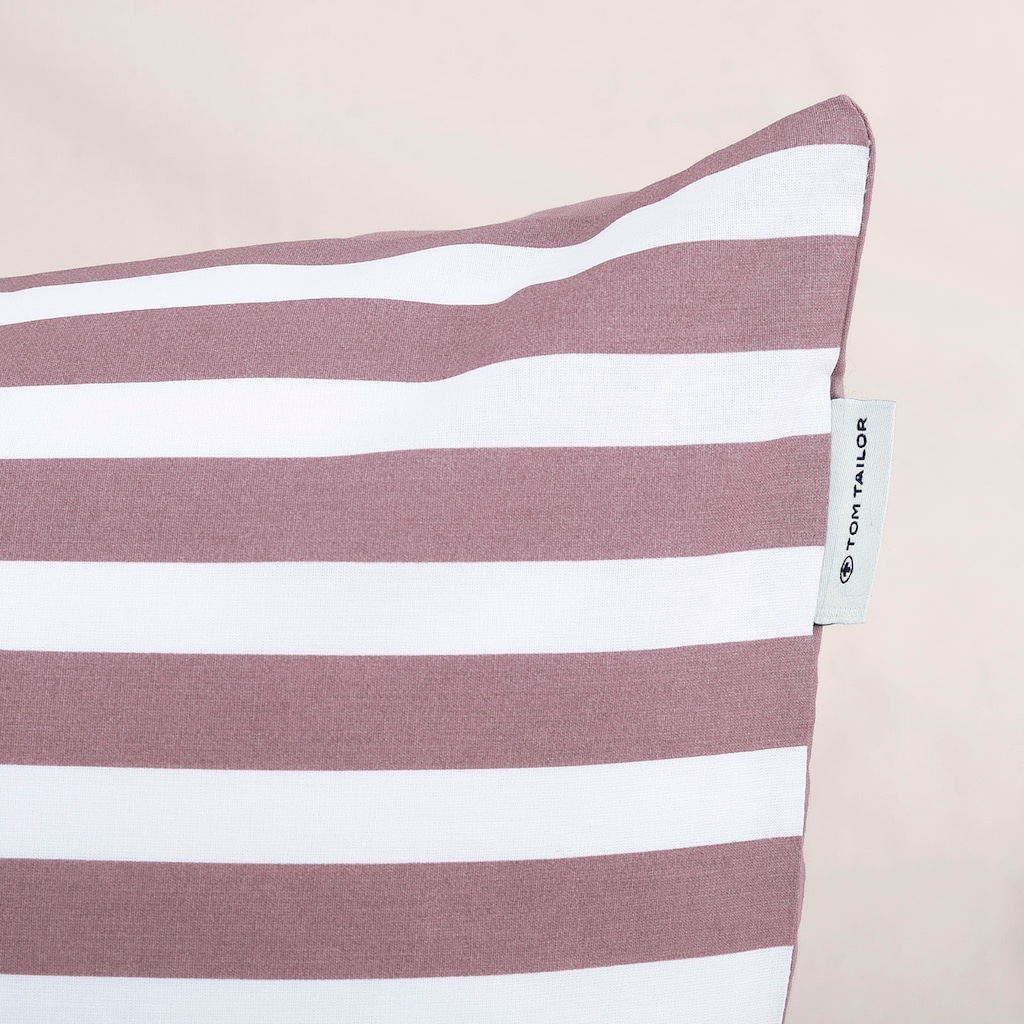 TOM TAILOR HOME Bettwäsche »MEDIUM STRIPES in Gr. 135x200cm, 155x220cm oder 200x200cm«, (2 tlg.)