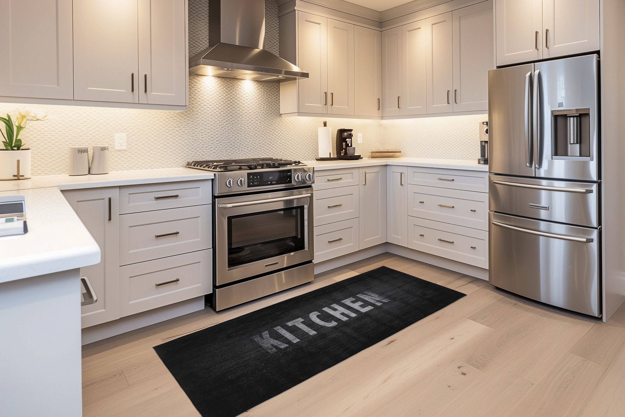 Kayoom Küchenläufer "Pyron 125" rechteckig 6 mm Höhe Flachgewebe, rutschhem günstig online kaufen