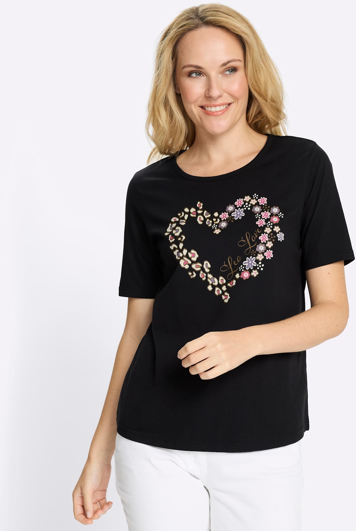 Classic Basics Rundhalsshirt "Rundhals-Shirt", 1 tlg. günstig online kaufen