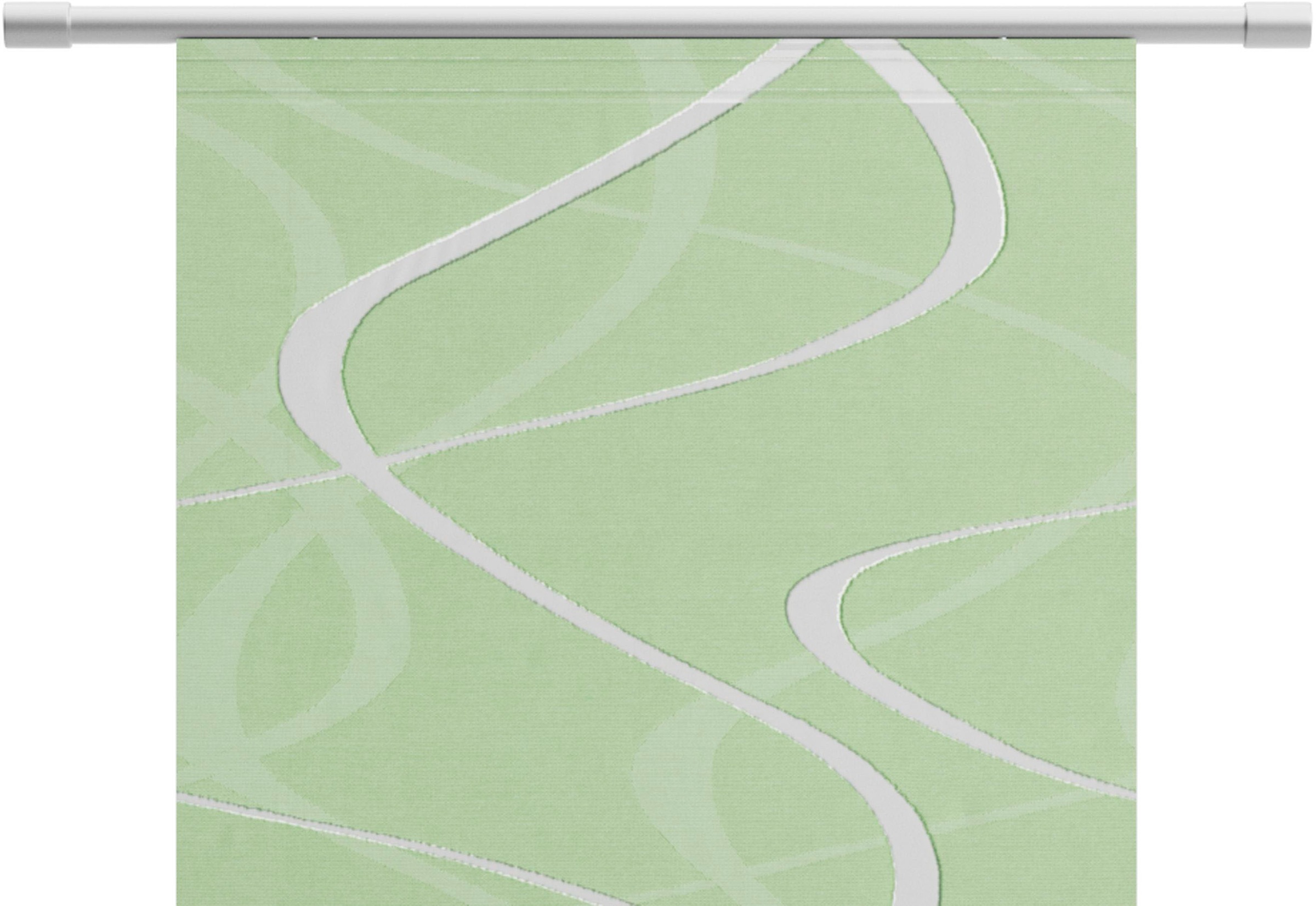 Thumbnail - Neutex for you Schiebegardine "Pelotas" Klettband 1 Stk. tlg. inkl. Befestigungszubehör, Scherli Qualität, Halbtranspare...