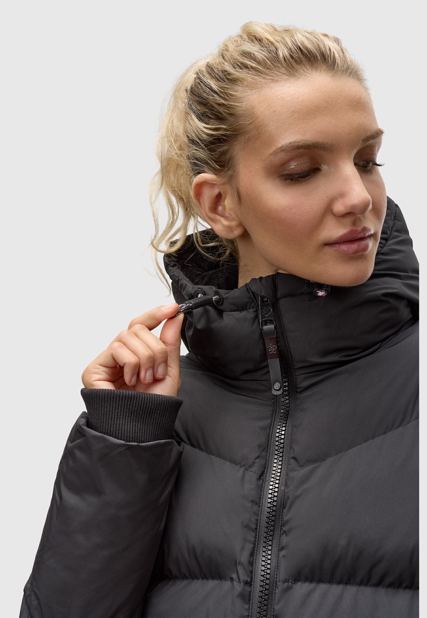 Ragwear Steppjacke »Briony«, mit Kapuze, stylische Damen Winterjacke mit Kapuze