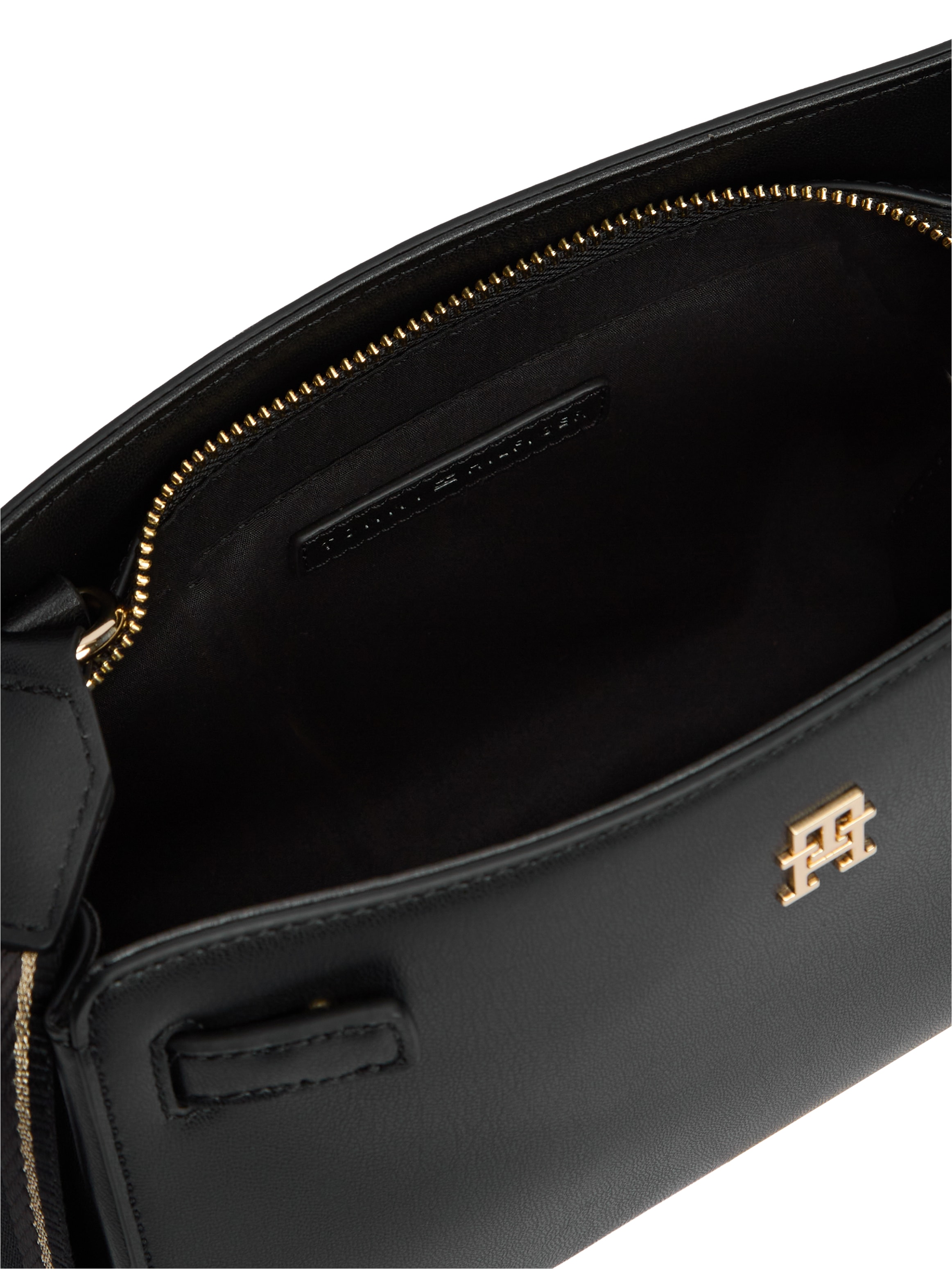 Tommy Hilfiger Mini Bag »TH JOY CROSSOVER« Damen Schultertasche, Umhängetasche mit goldfarbenem TH-Logo