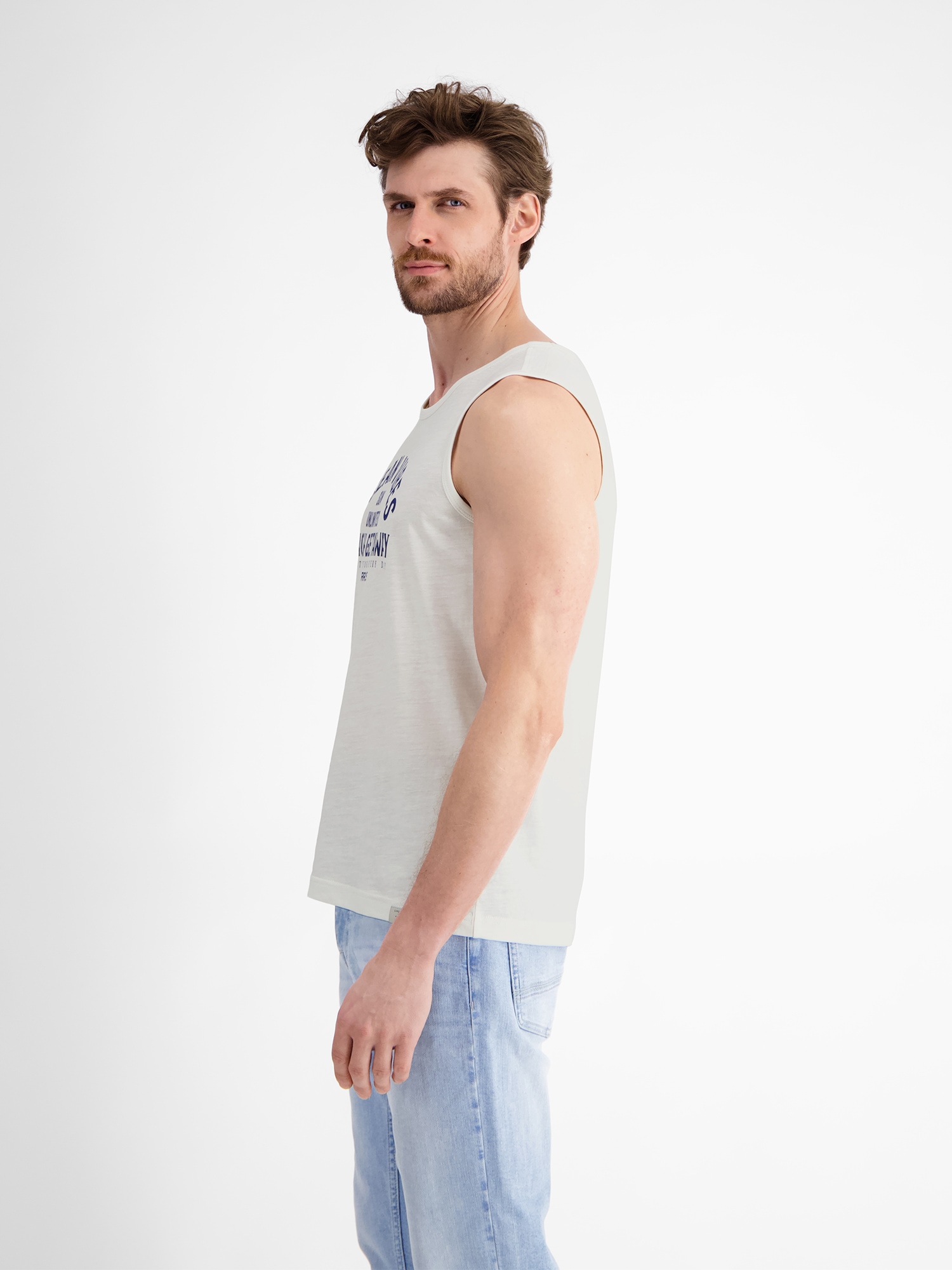 LERROS Muskelshirt »LERROS Herren Tanktop mit Brustprint«