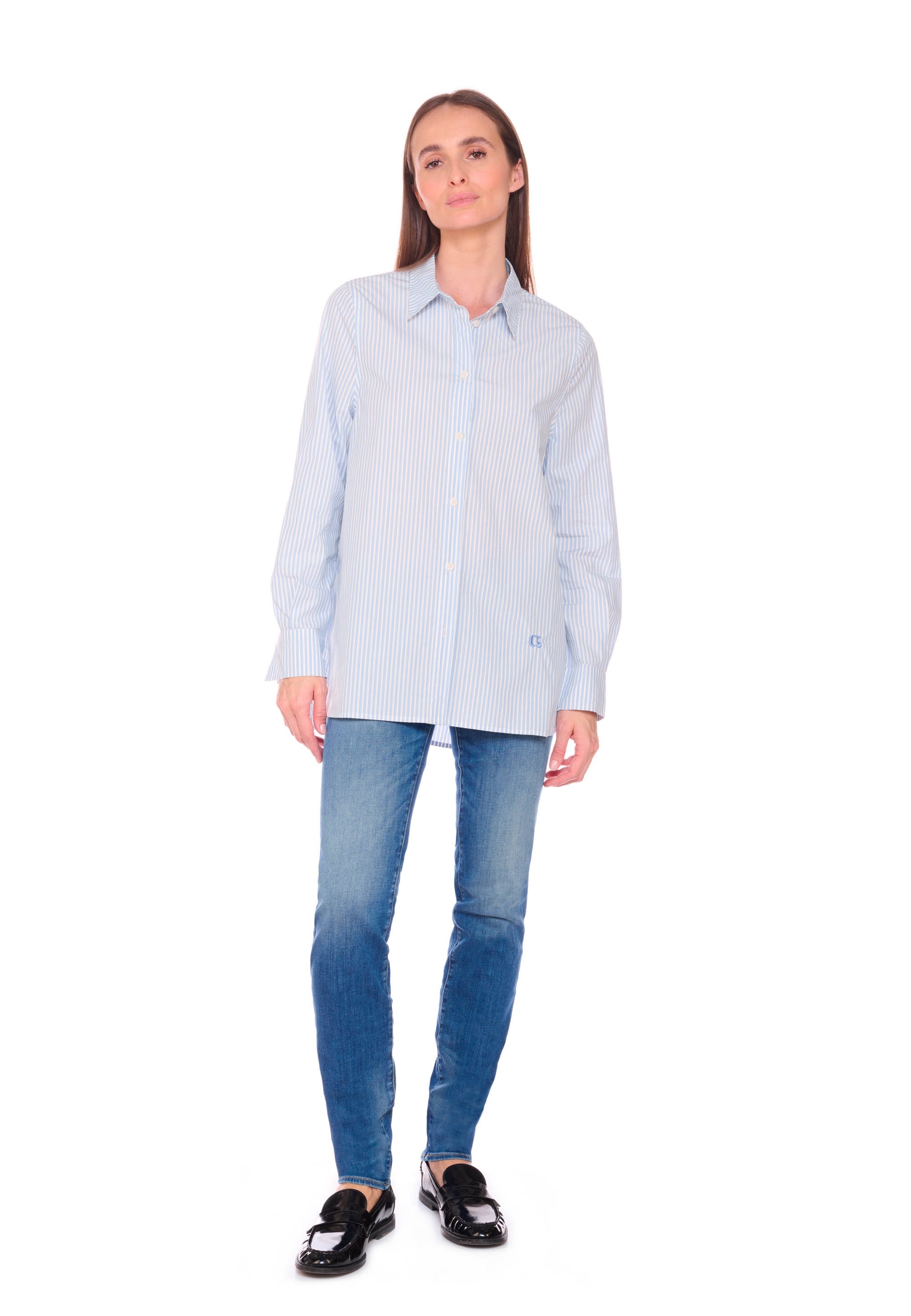 Le Temps Des Cerises Klassische Bluse »JAMAY«, mit gestreiftem Design