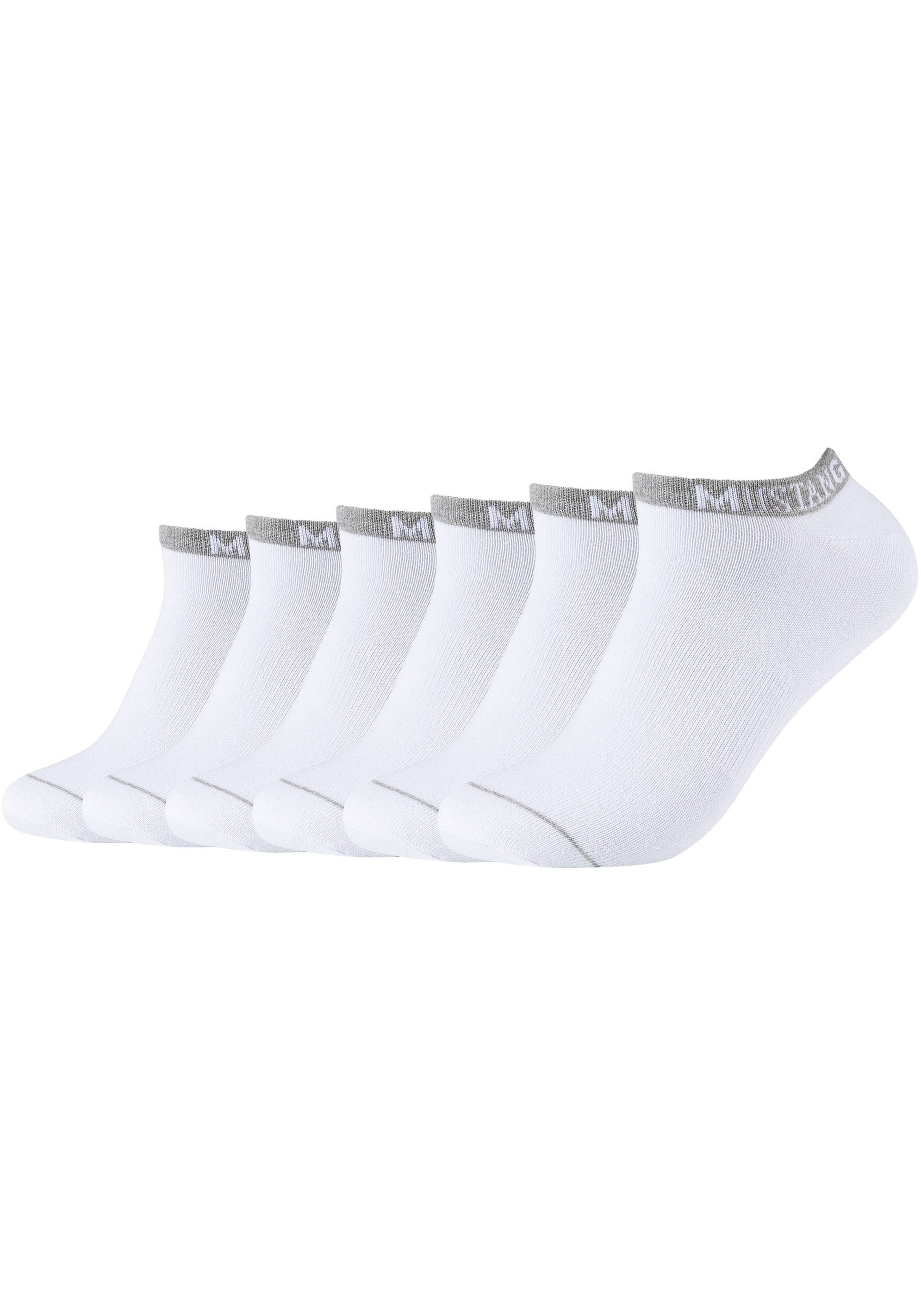 MUSTANG Socken "casual" 6 Paar tlg. mit softem Materialmix günstig online kaufen