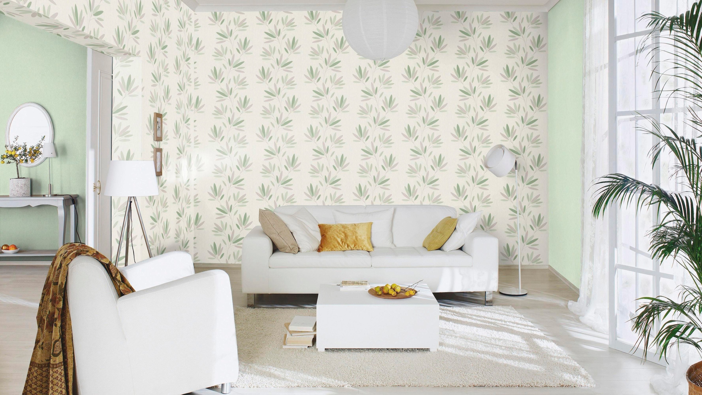 Rasch Strukturtapete »#Tapetenwechsel«, gemustert-floral