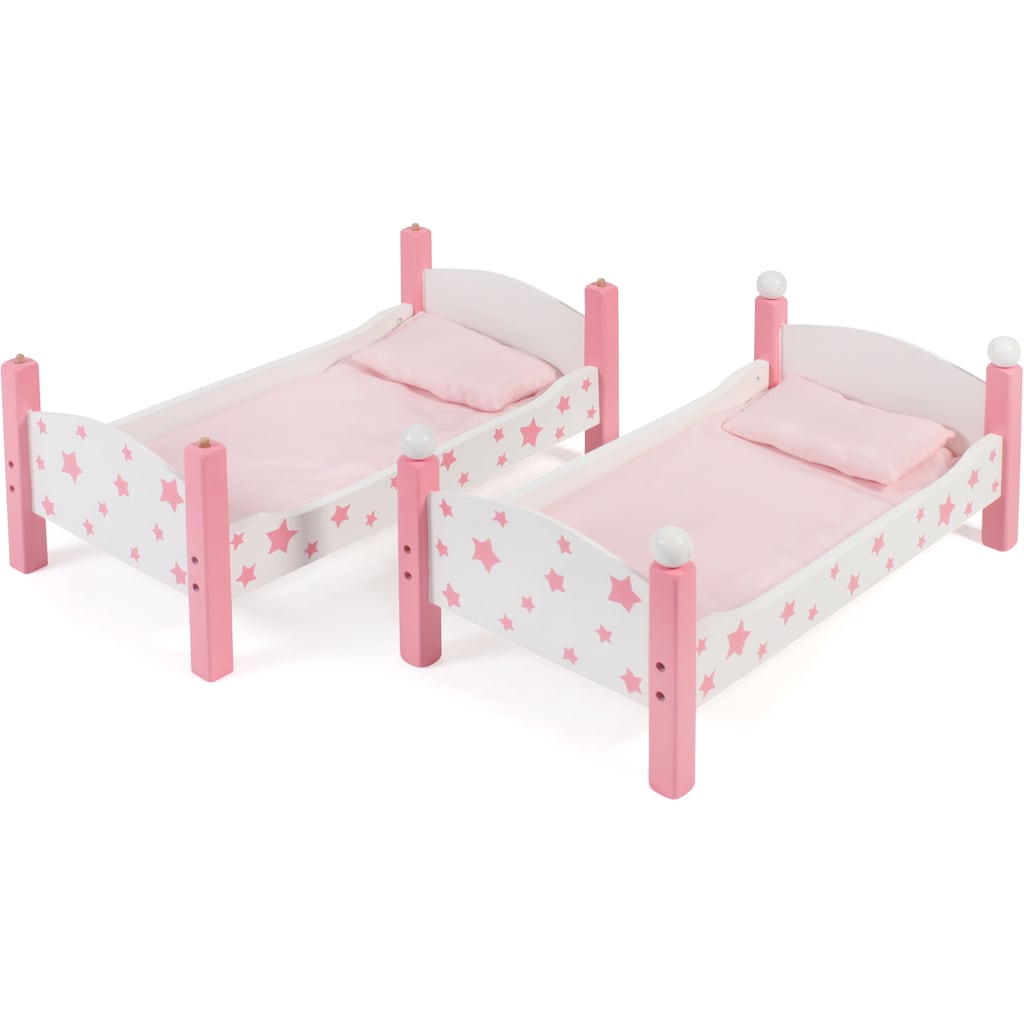 CHIC2000 Puppenbett »Stars Pink«