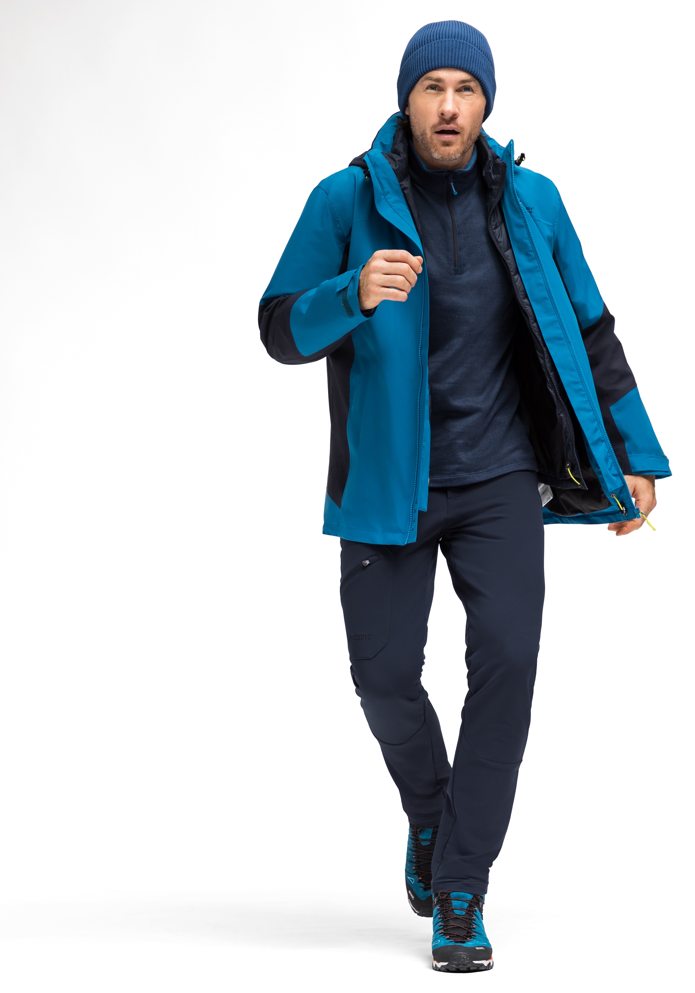Maier Sports Funktionshose »Foidit M«, Herren Outdoorhose, warme Winter Wanderhose, Regular Fit