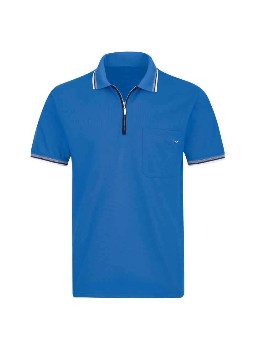 Trigema Poloshirt "TRIGEMA Poloshirt mit Reißverschluss"