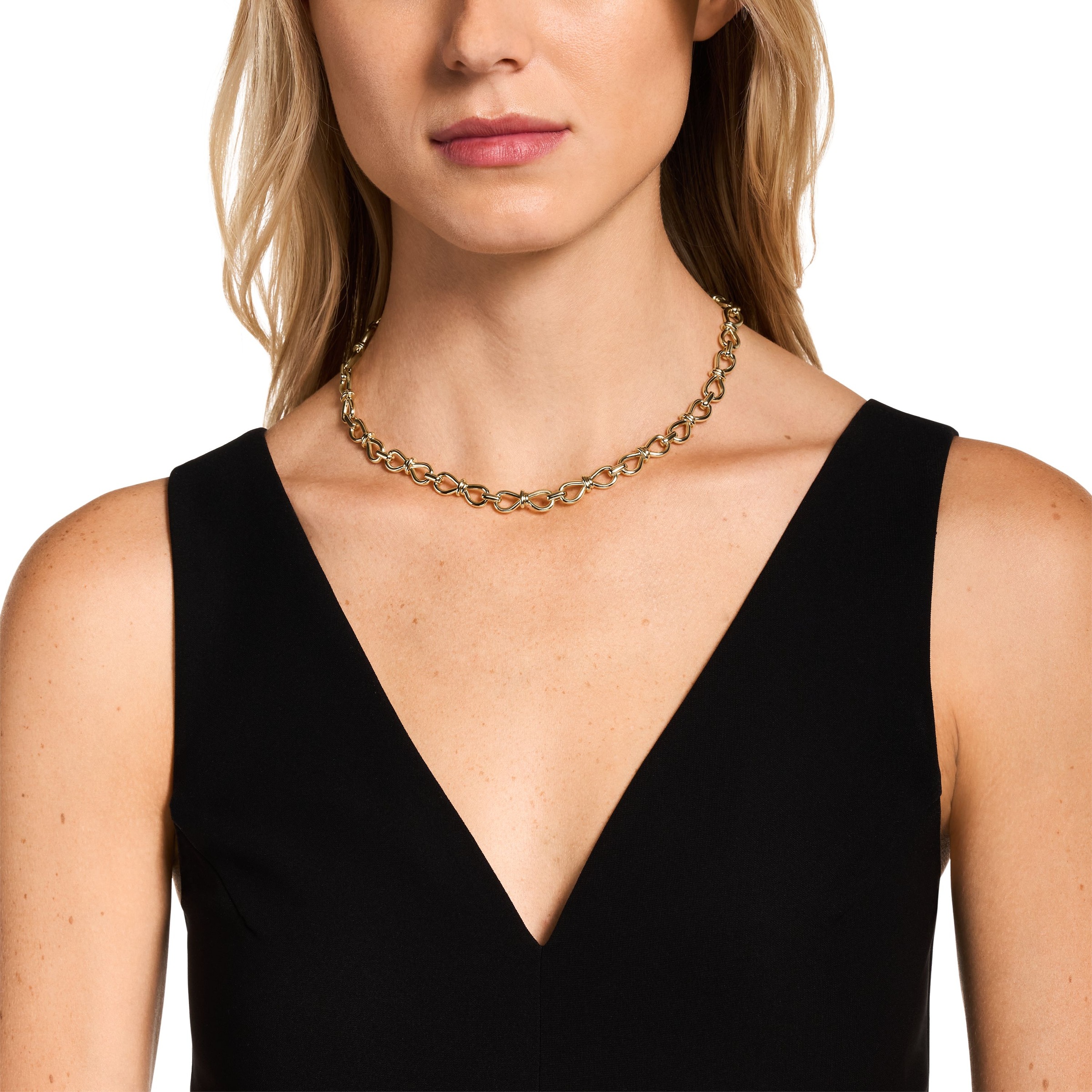 Emporio Armani Kette ohne Anhänger »Schmuck Geschenk Metall Schleife«