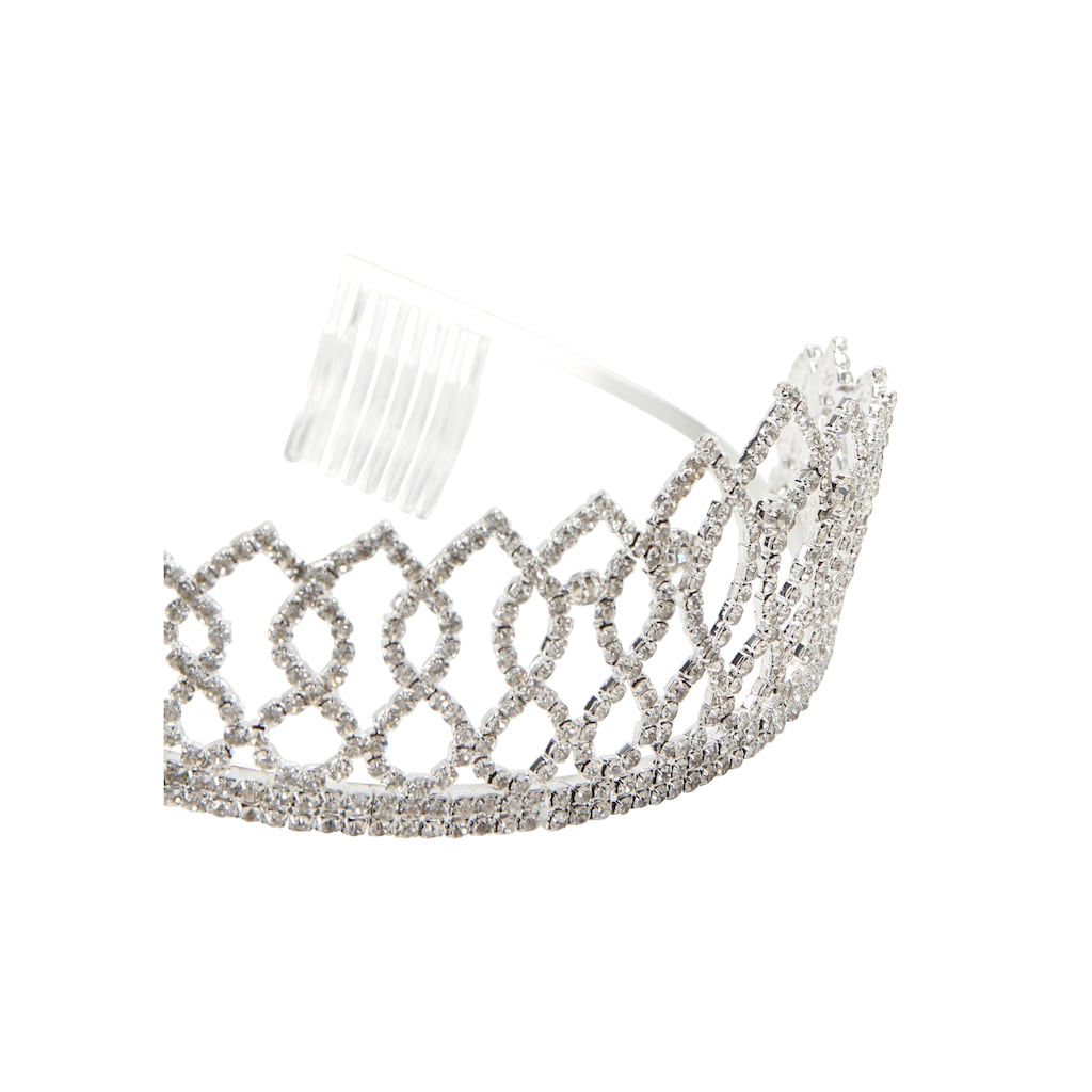 Family Trends Schmuckset »Festliches Hochzeits Diadem Krone Haarschmuck«