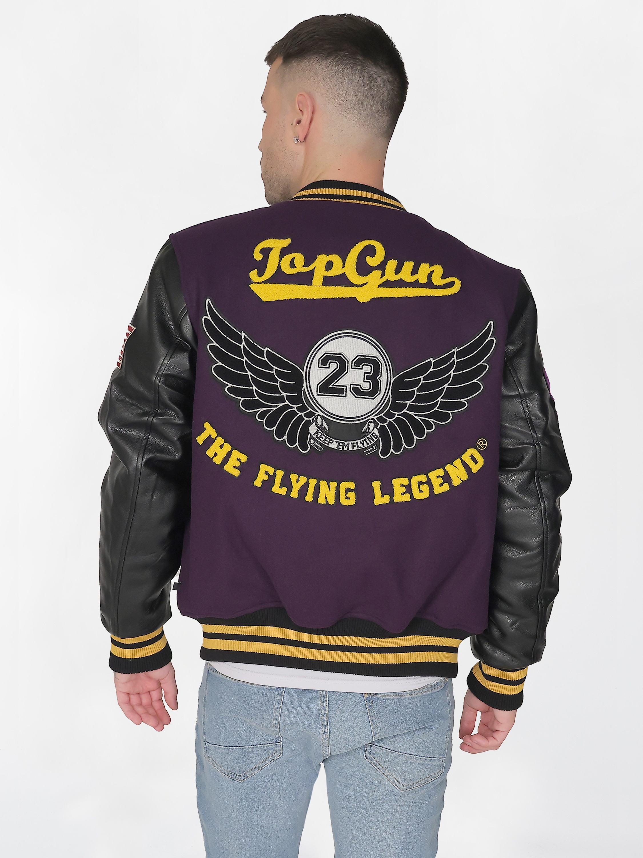 TOP GUN Collegejacke »TG20213031«