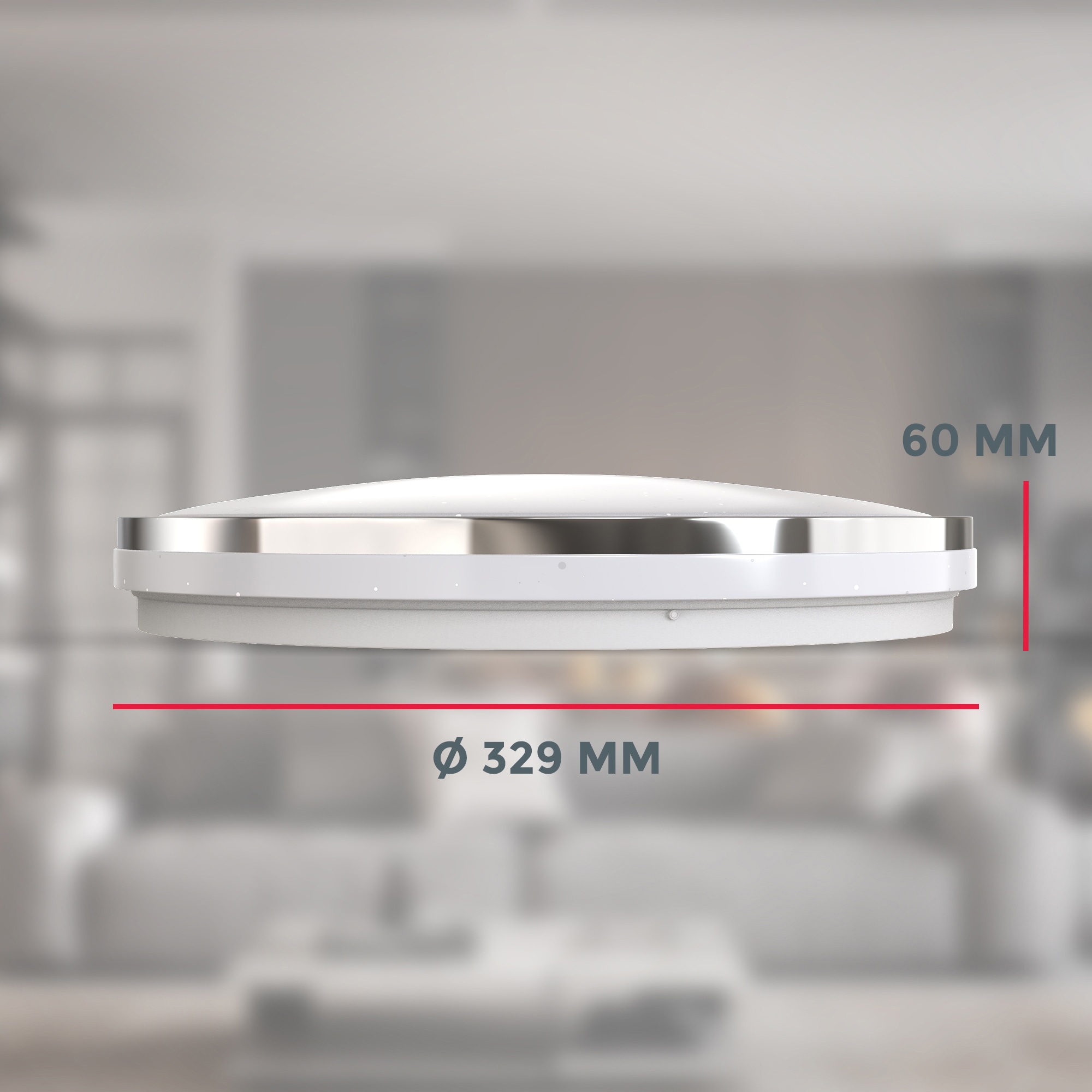 flammig-flammig, 1 BAUR Platine LED neutralweiß | mit Sternendekor, 1500lm, LED Deckenlampe 15W B.K.Licht Deckenleuchte,